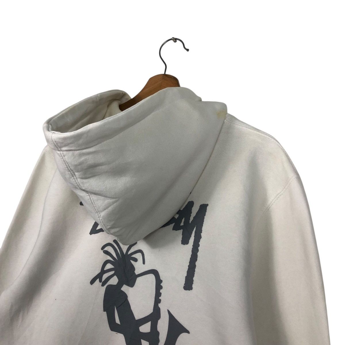 Stussy 📌Vintage Sweatshirt Hoodie Pull Over Stussy Big Logo Size US M / EU 48-50 / 2 - 11 Thumbnail