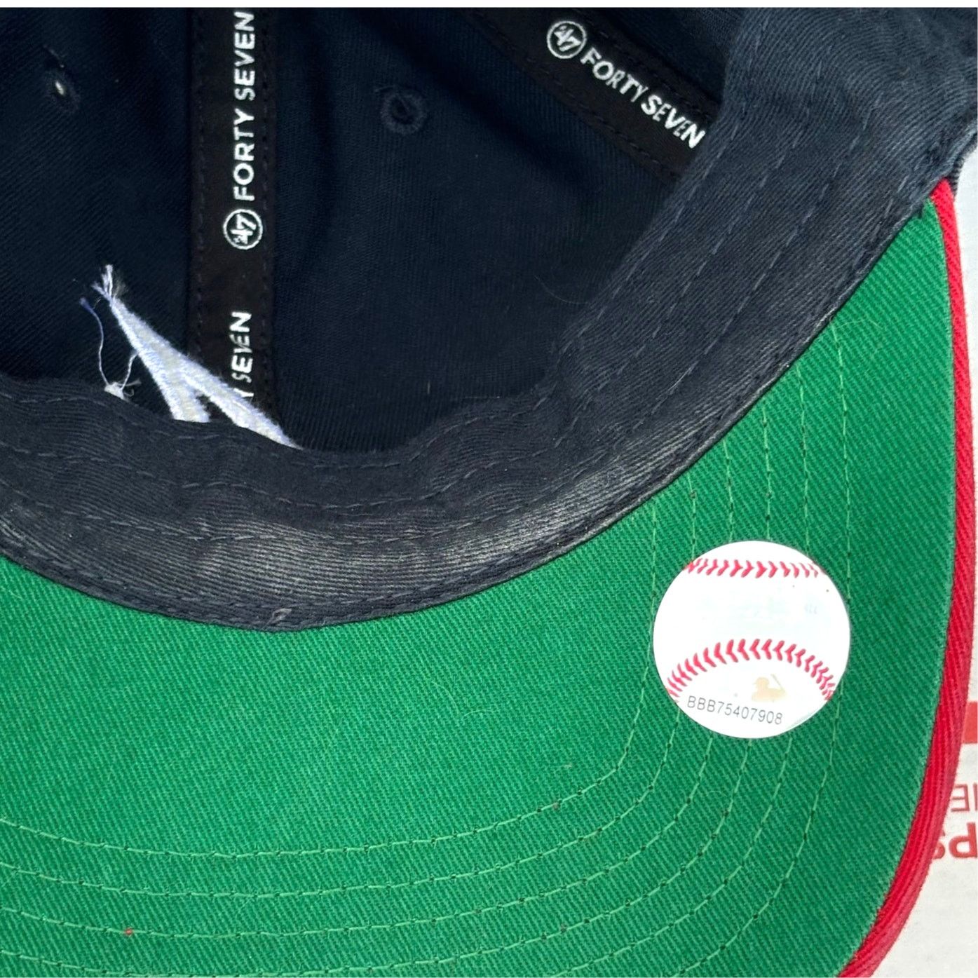 MLB Red Atlanta Braves MLB Men's Hat Size ONE SIZE - 6 Thumbnail