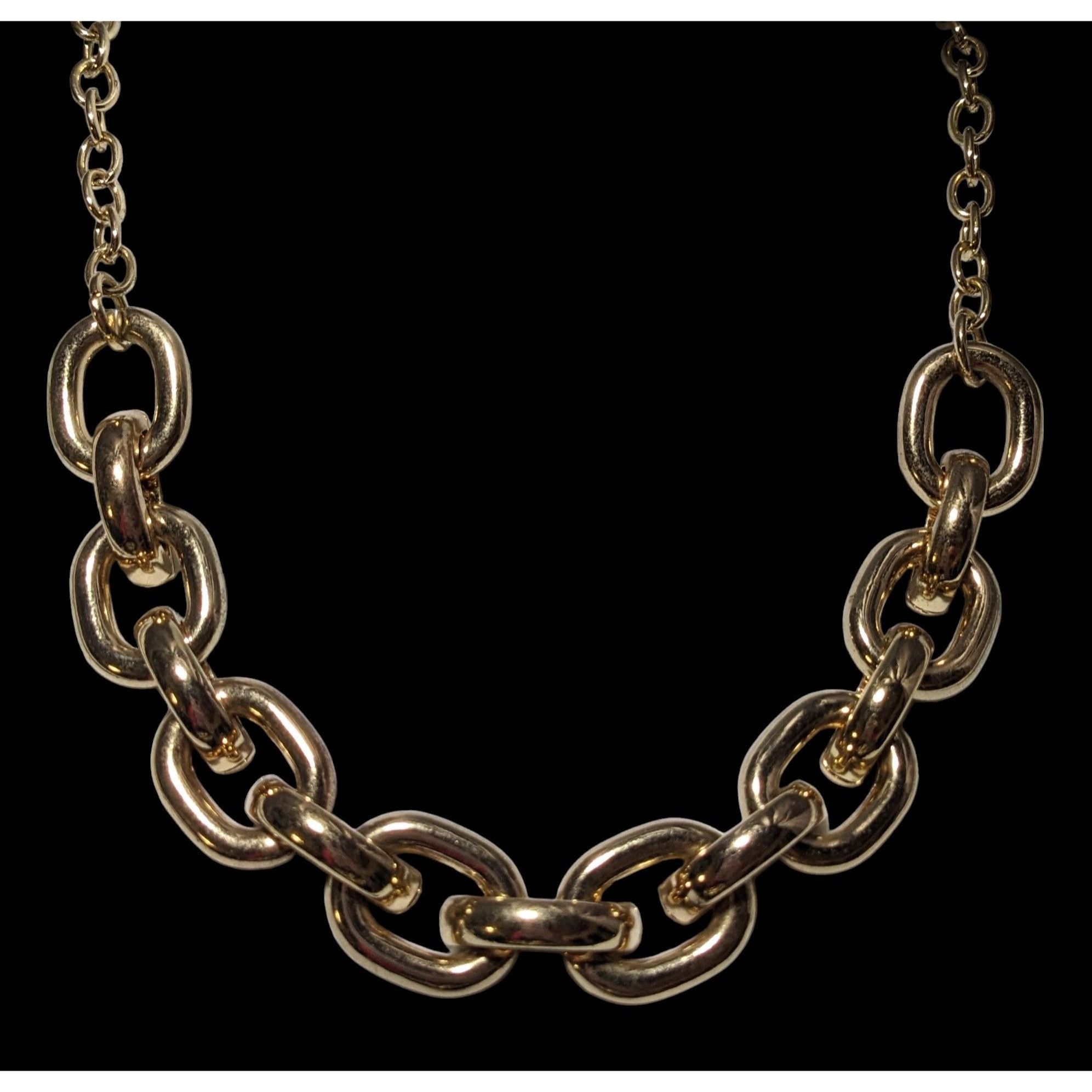 Other Dana Buchman Gold Large Link Chain Necklace Size ONE SIZE - 2 Thumbnail