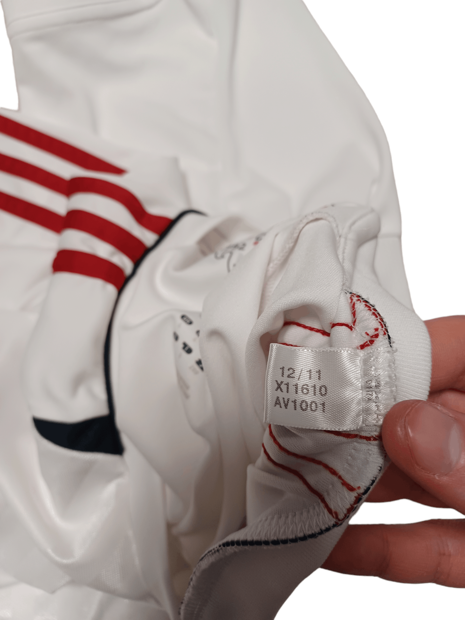 Adidas BLOKECORE VINTAGE 2011 DANEMARK NATIONAL TEAM JERSEY Size US L / EU 52-54 / 3 - 8 Thumbnail
