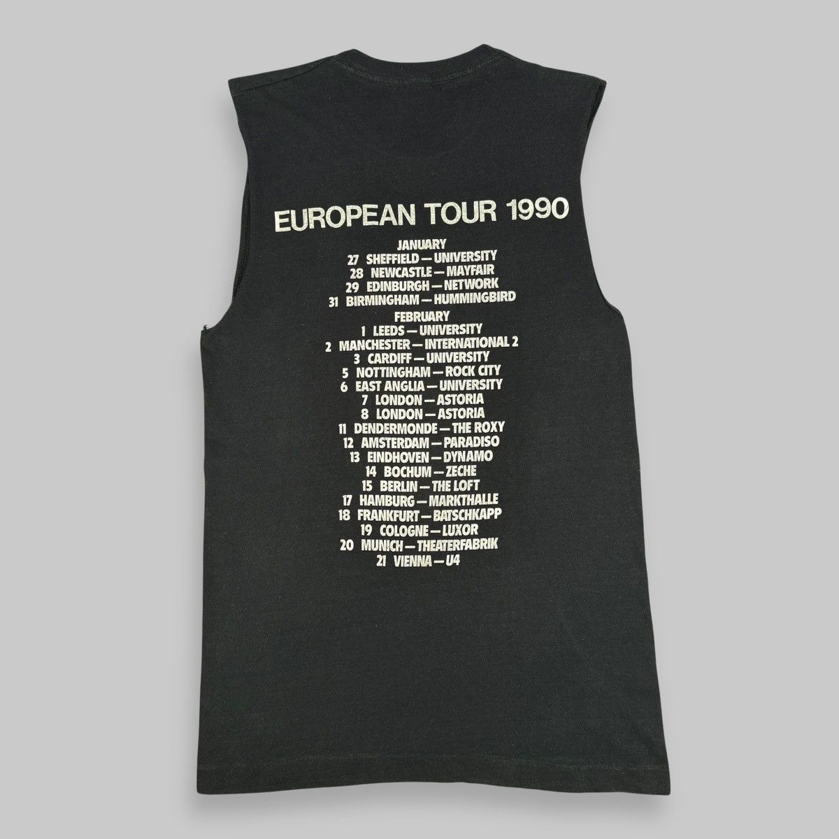 Band Tees Vintage 1989 Faith No More ‘The Real Thing’ Cut Off T Shirt Size US L / EU 52-54 / 3 - 2 Thumbnail