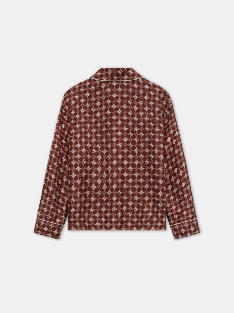 Amiri o1s1wg110126 MA Quad PJ Shirt in Multicolor Size M / US 6-8 / IT 42-44 - 2 Thumbnail