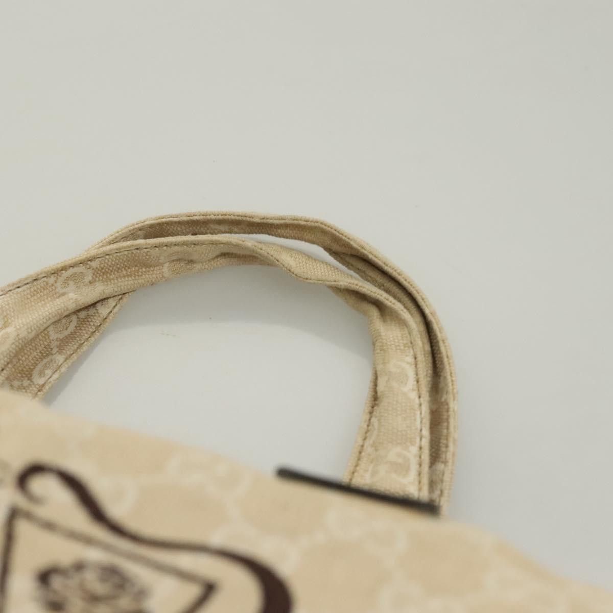 Gucci GUCCI GG Canvas Museum Hand Bag Beige Size ONE SIZE - 8 Thumbnail