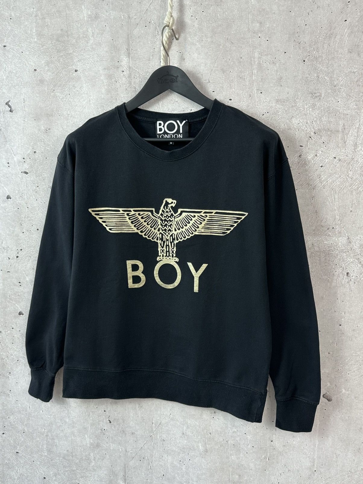 Boy London Boy London Black Long Sleeve Sweatshirt Size US M / EU 48-50 / 2 - 1 Thumbnail