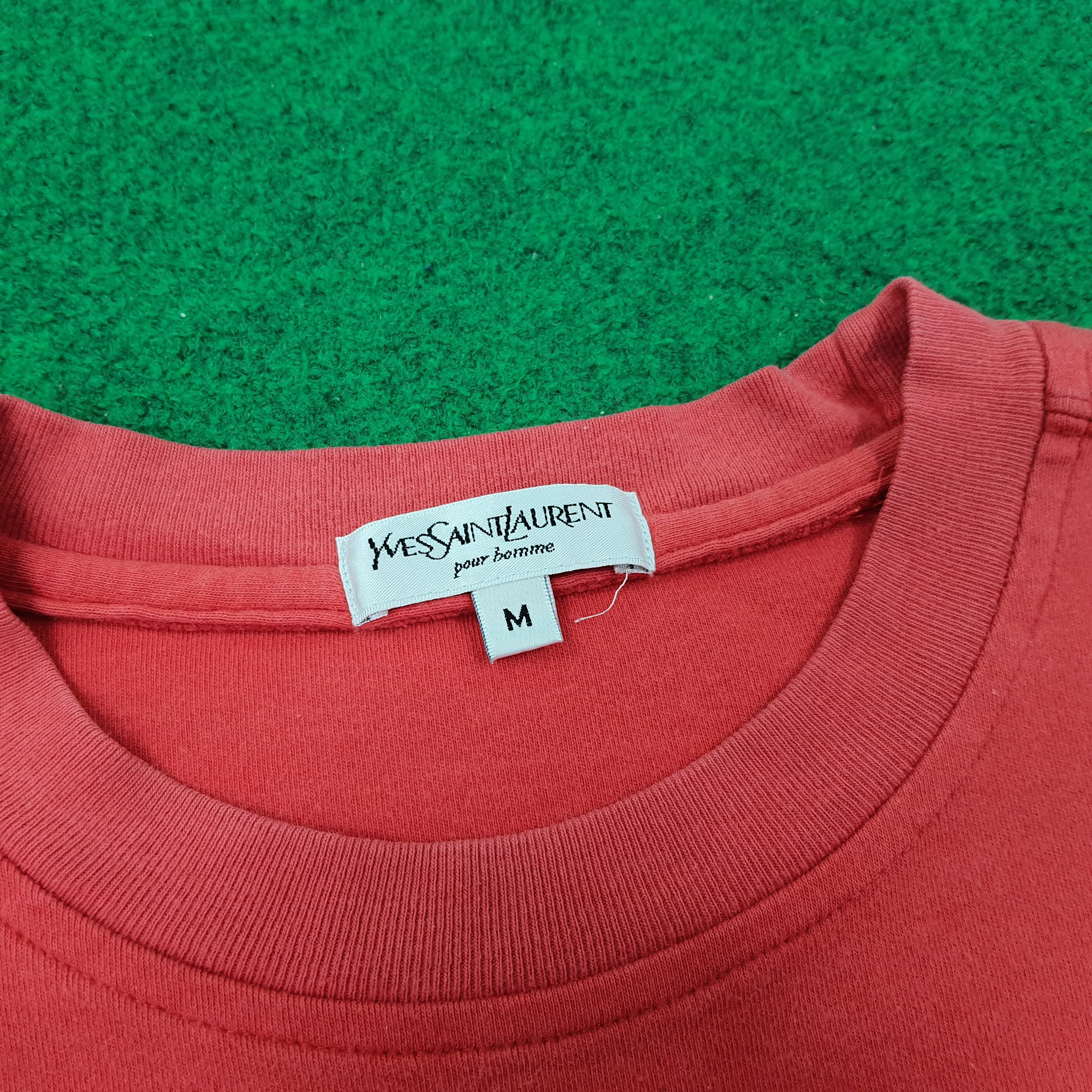 Yves Saint Laurent Vintage YSL Yves SAint Laurent Designer Tshirt C239N55 Size US L / EU 52-54 / 3 - 4 Thumbnail