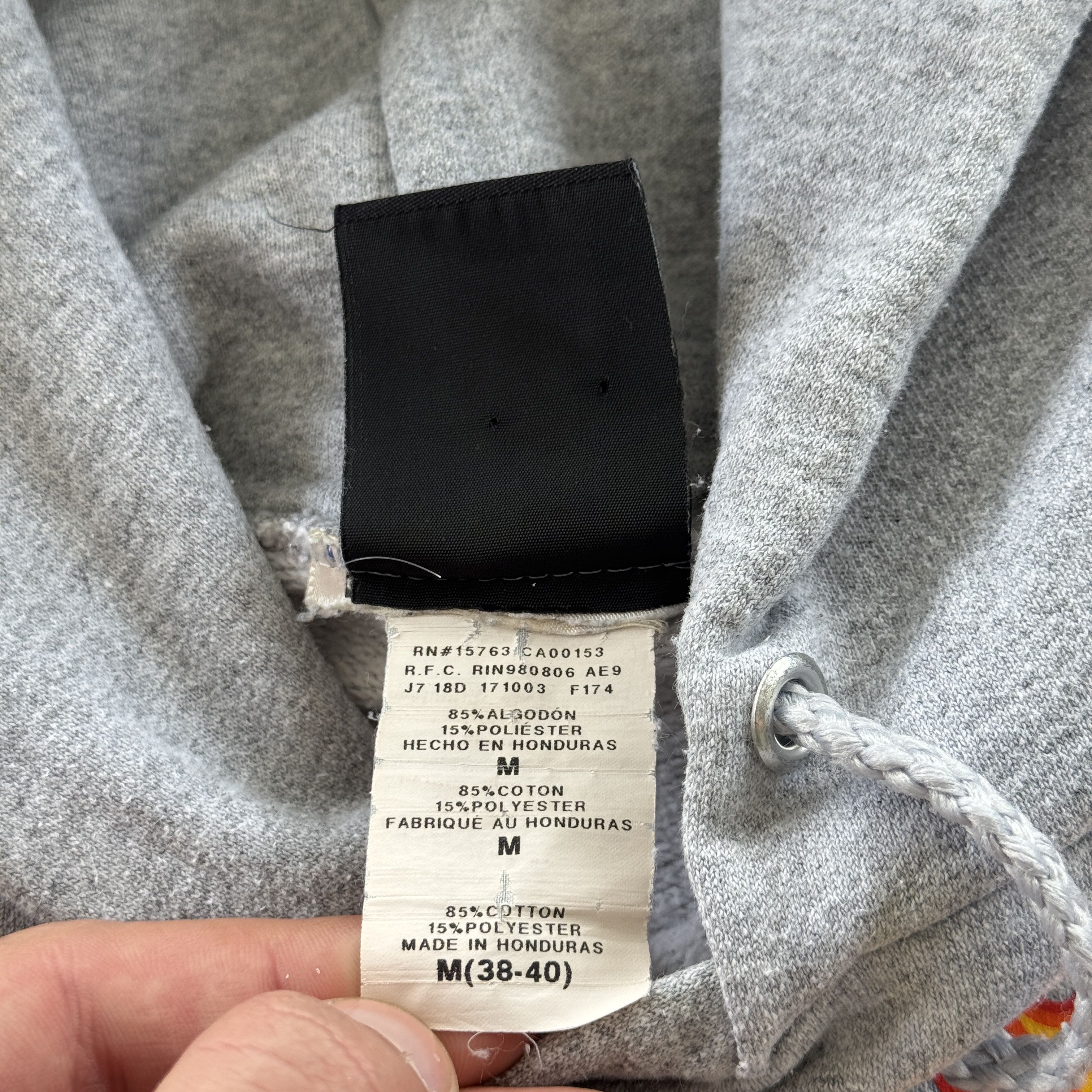Thrasher Thrasher Flame Logo Grey Vintage Hoodie Size M Size US M / EU 48-50 / 2 - 7 Thumbnail