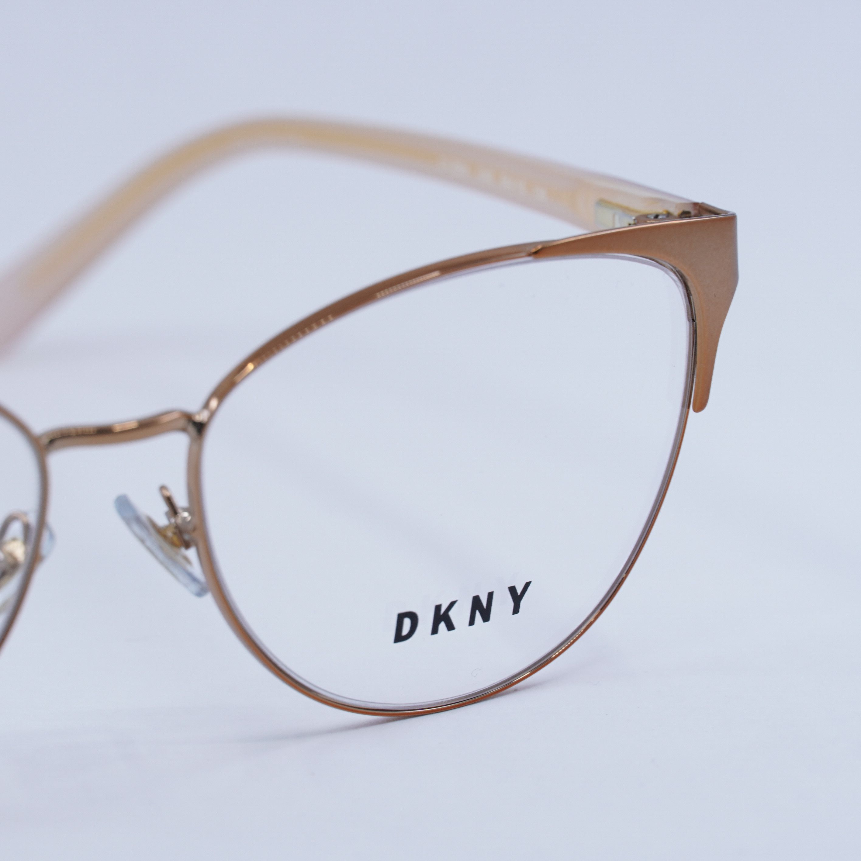 DKNY Dkny DY5654 1242 Eyeglasses Rose Gold 54mm Cat Eye Frame Size ONE SIZE - 9 Thumbnail