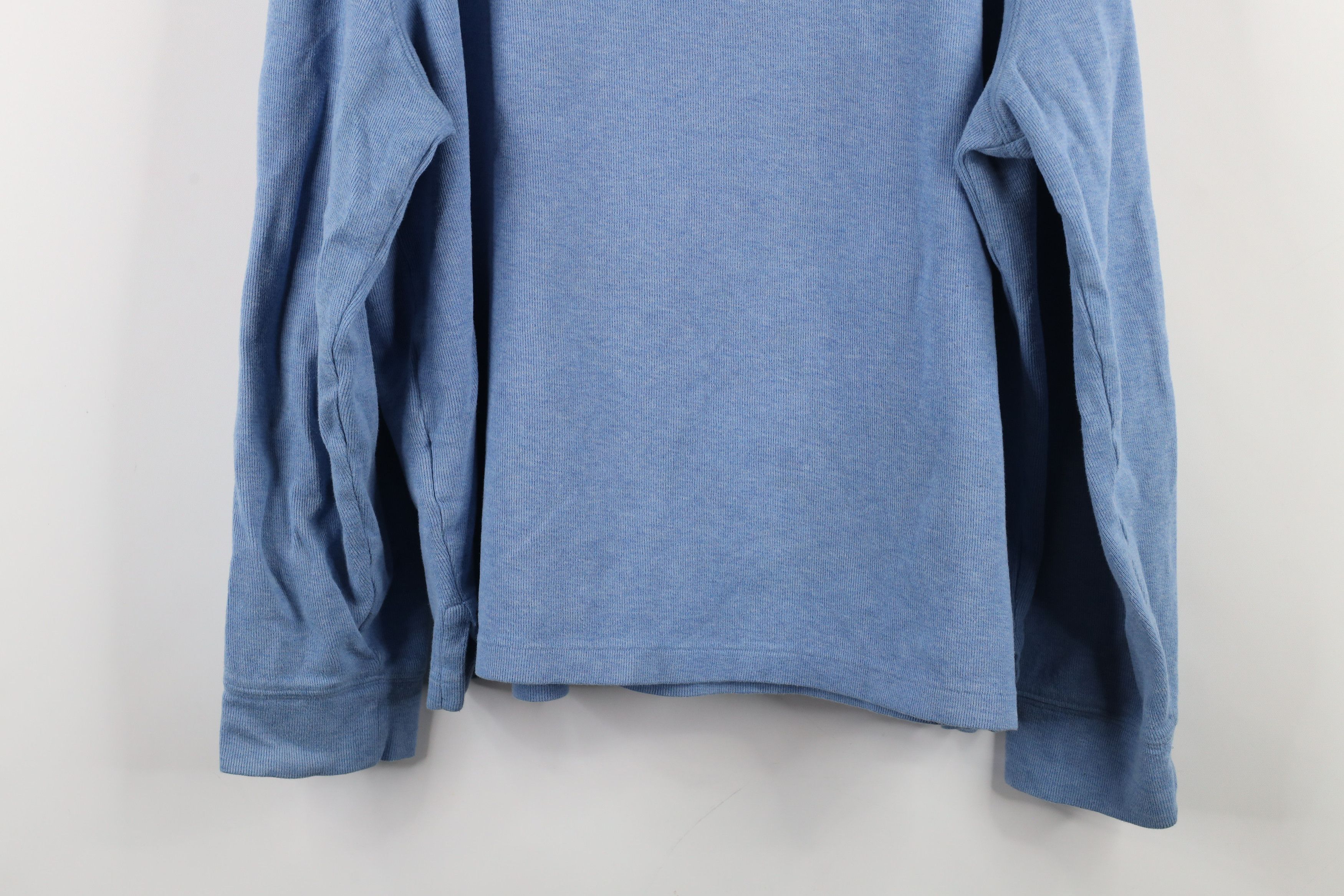 Ralph Lauren × Vintage Vintage Ralph Lauren Rib Cotton Ribbed Knit Half Zip Sweater Size US L / EU 52-54 / 3 - 11 Thumbnail