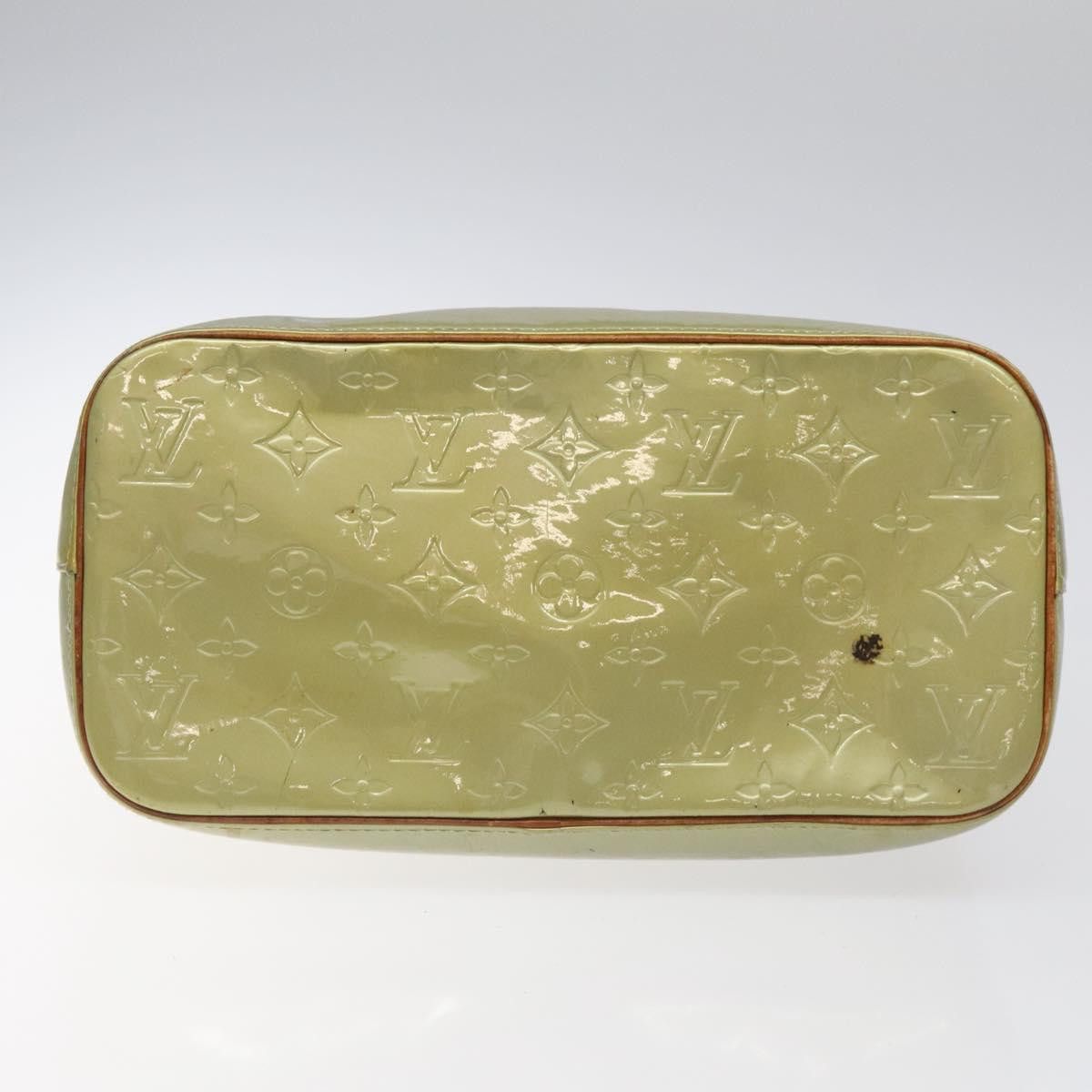 Louis Vuitton LOUIS VUITTON Monogram Vernis Houston Hand Bag Gris M91053 Size ONE SIZE - 5 Thumbnail