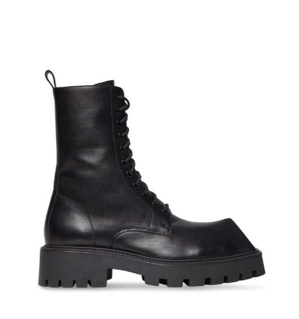 Balenciaga Lace up Rhino Boots in Black Size US 6 / EU 39 - 1 Thumbnail