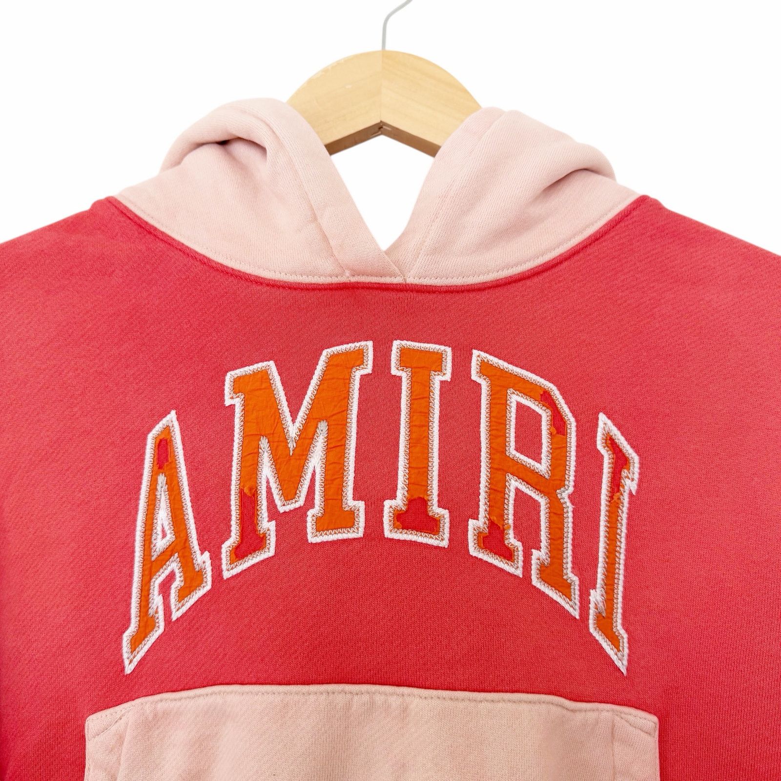 Amiri Amiri Vintage Hoodie Spell Out Flamingo Pink Sz S Size S / US 4 / IT 40 - 3 Thumbnail