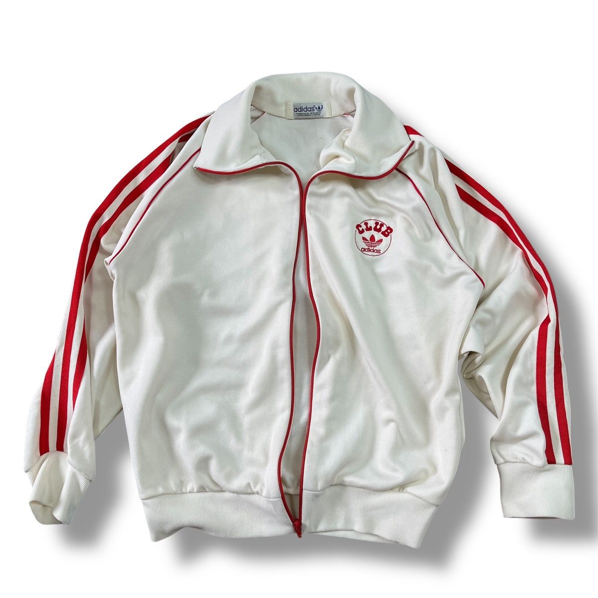 Adidas Vintage Adidas Club Track-top With Trefoil Logo Size US M / EU 48-50 / 2 - 1 Thumbnail