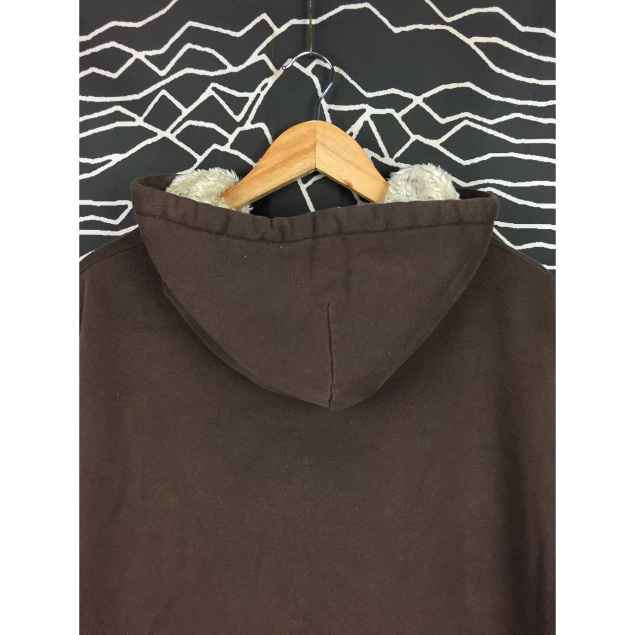 Element Vtg Y2K Element Big Logo Sherpa Fleece Lined Zip-up Hoodie Size US L / EU 52-54 / 3 - 11 Thumbnail