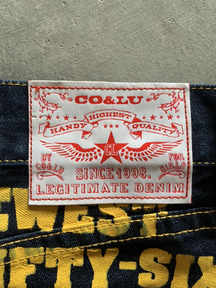 Designer × Hysteric Glamour × Japanese Brand vintage y2k CO&LU japanese denim baggy style Size US 31 - 12 Thumbnail