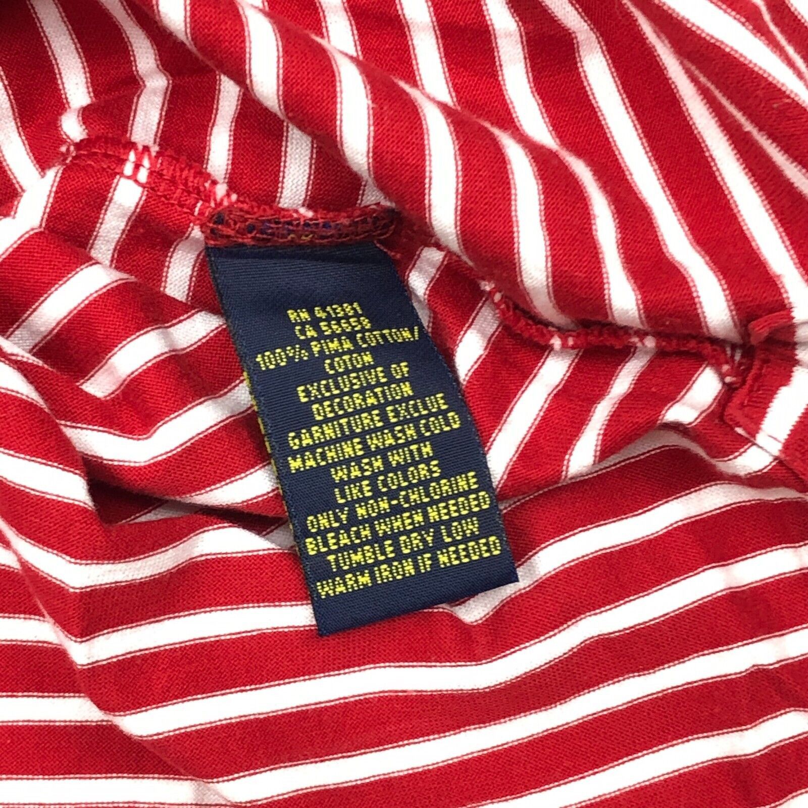 Ralph Lauren Polo Ralph Lauren Pro Fit Striped Shirt Top Size Small Size US S / EU 44-46 / 1 - 6 Thumbnail