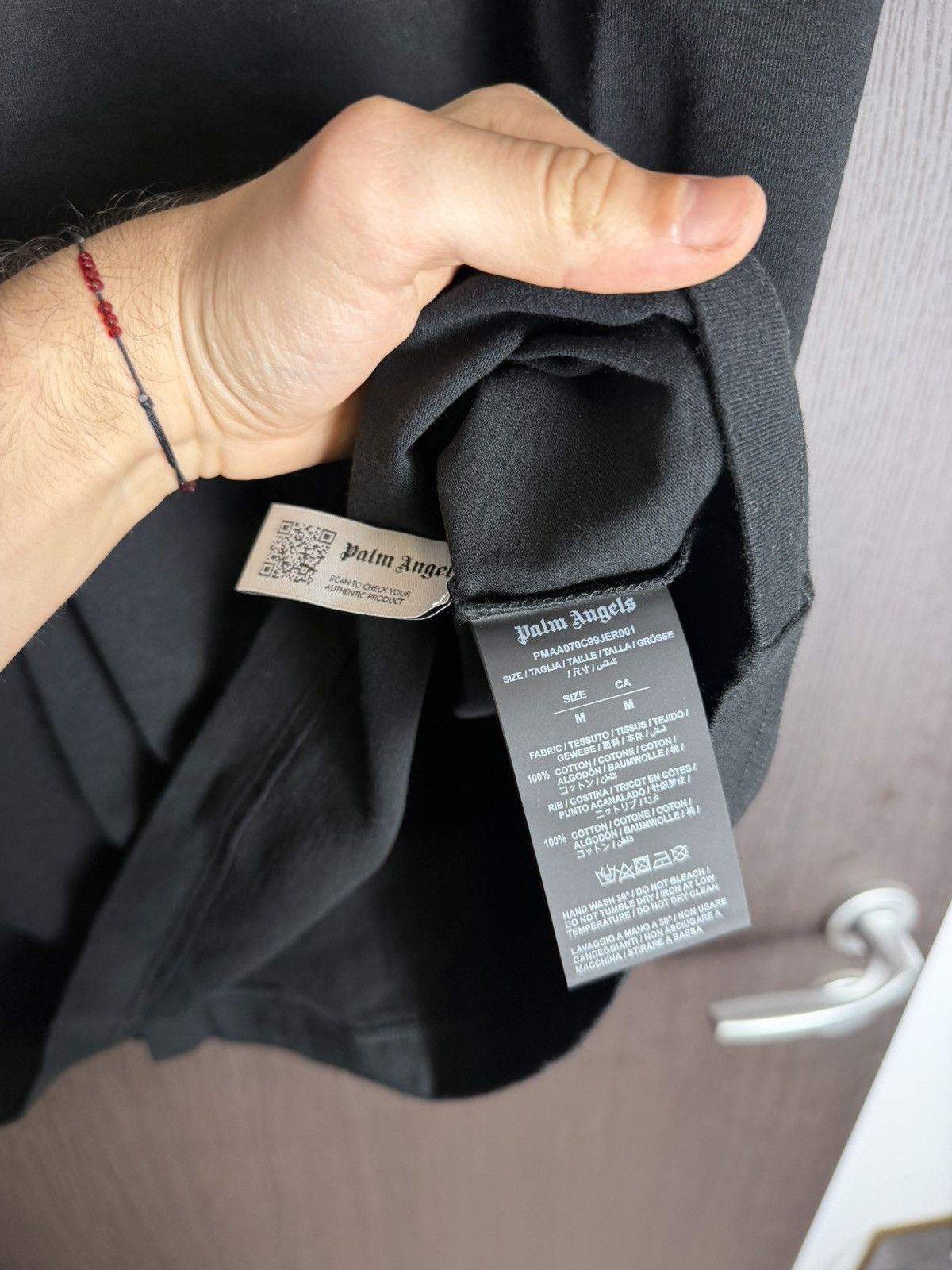Palm Angels Palm Angels Basic Logo T-shirt *NEW* Size US M / EU 48-50 / 2 - 4 Thumbnail