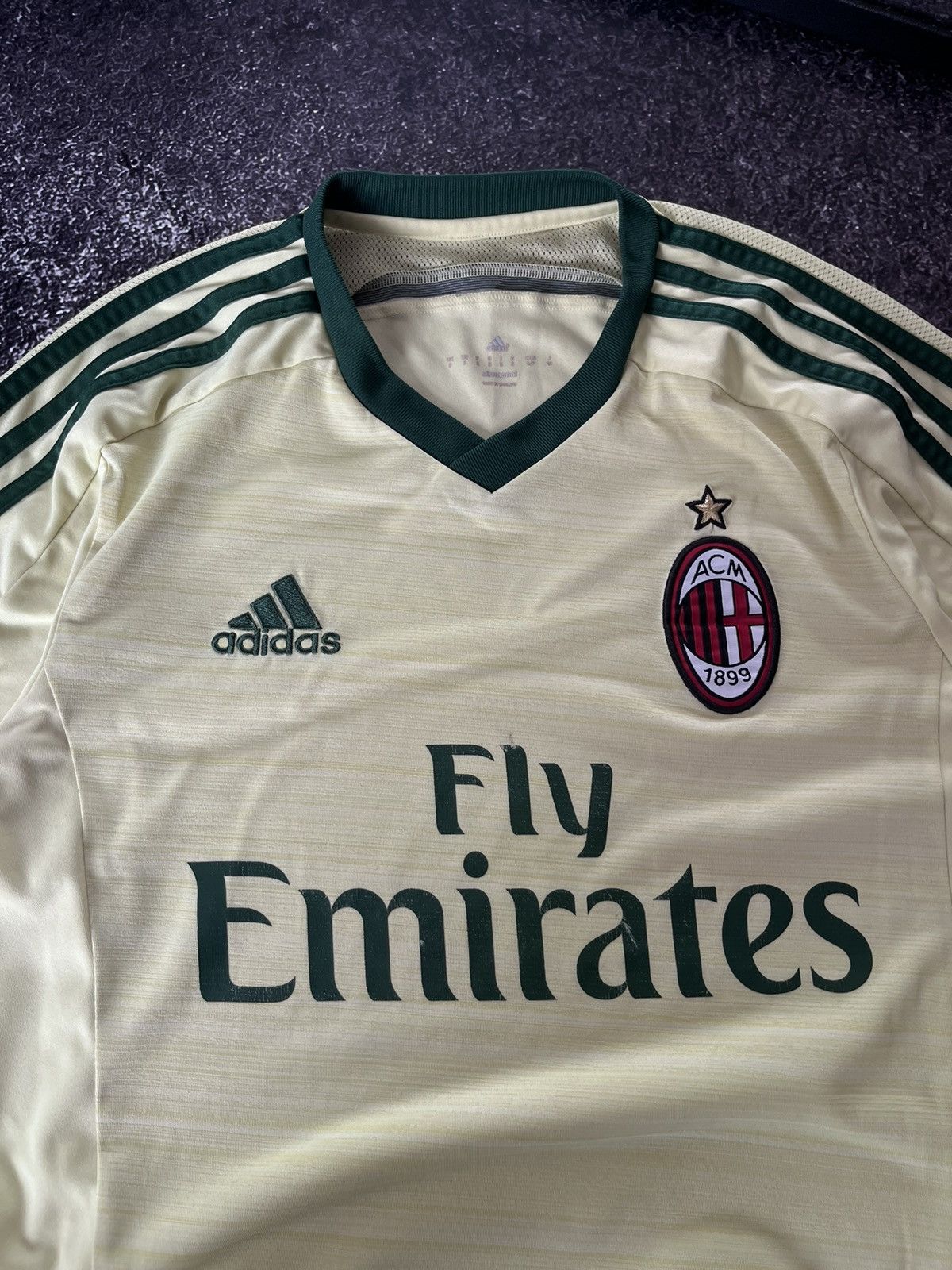 Adidas Adidas Milan 2013-14 Blokcore Soccer Jersey Size US S / EU 44-46 / 1 - 4 Thumbnail