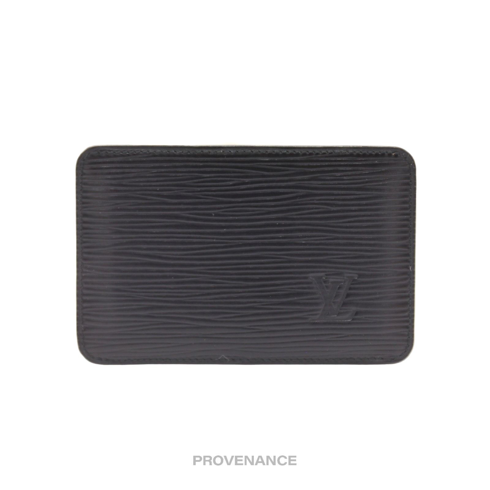 Louis Vuitton 🔴 Louis Vuitton MALLETIER Card Holder Wallet - Black Epi Size ONE SIZE - 2 Thumbnail