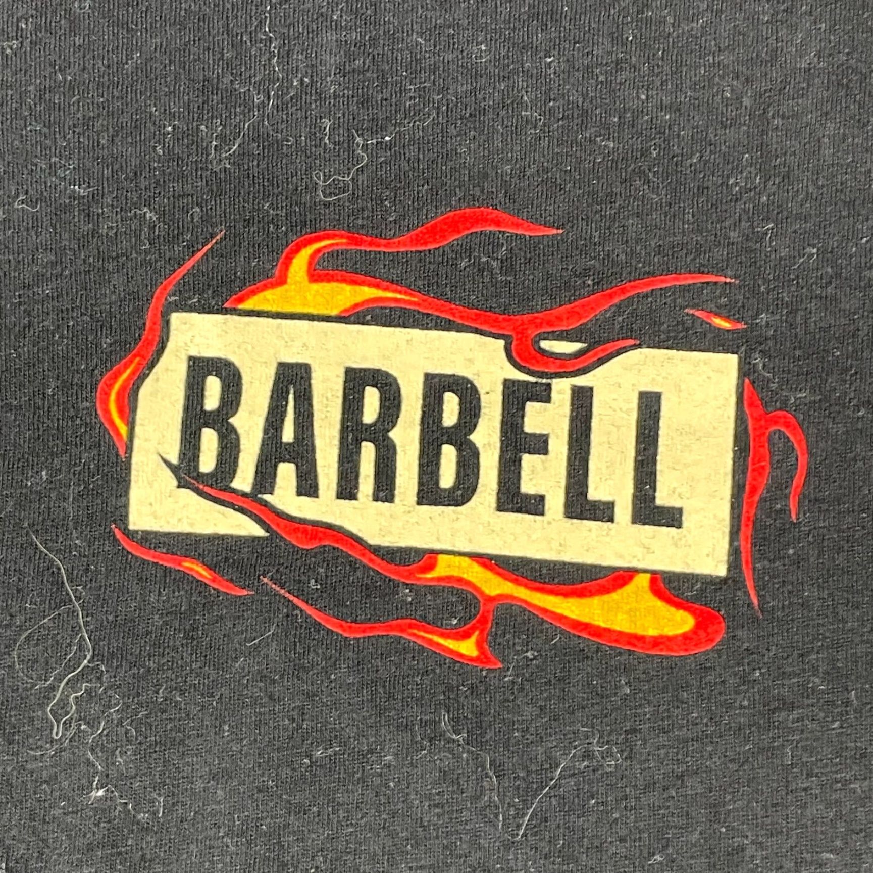 Vintage Barbell Shirt Men Small Black Panther Flame Print Activewear Gym SS Size US S / EU 44-46 / 1 - 5 Thumbnail