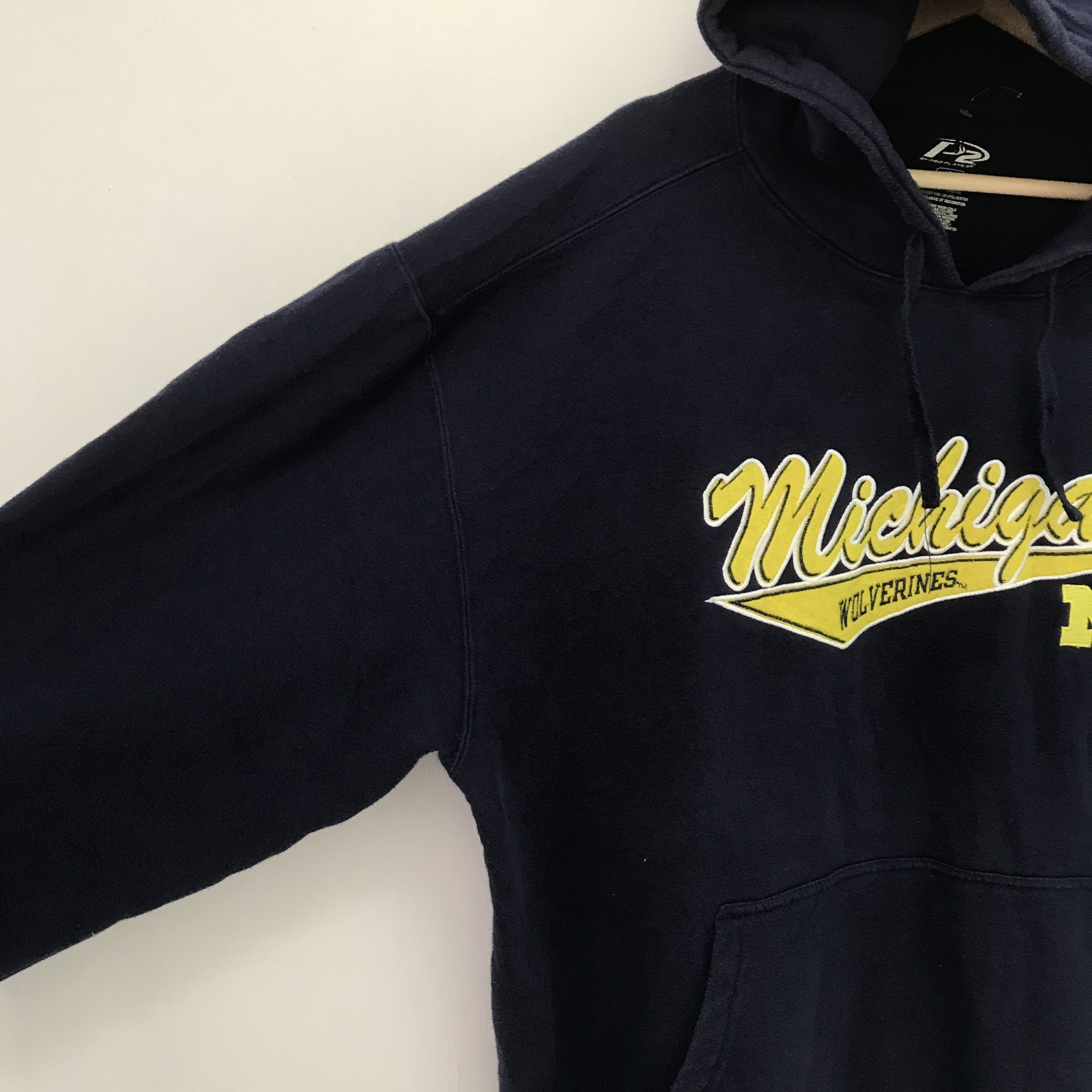 NCAA Vintage Y2K Michigan Wolverines Ncaa Blue - 466 Size US XL / EU 56 / 4 - 4 Thumbnail