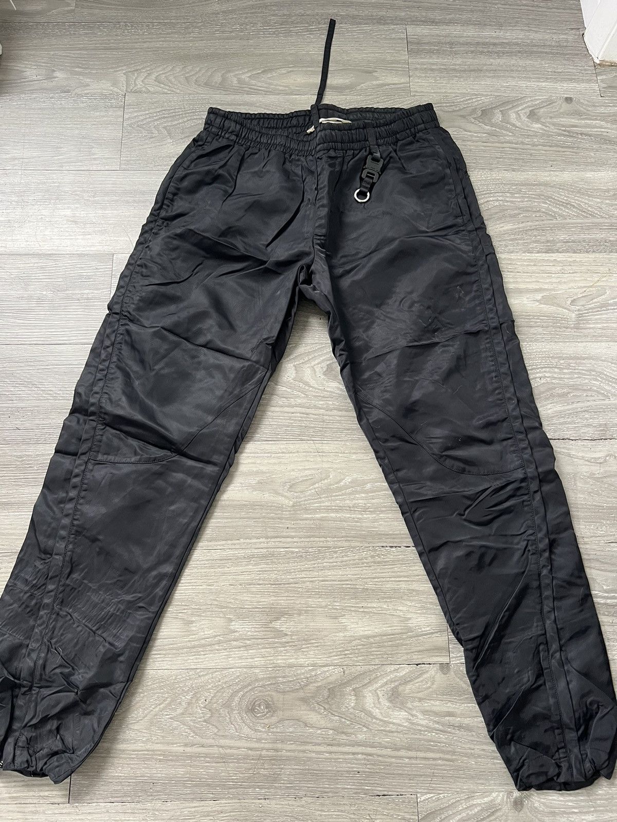 image of 1017 Alyx 9Sm Track Style Pants in Black, Men's (Size 32)