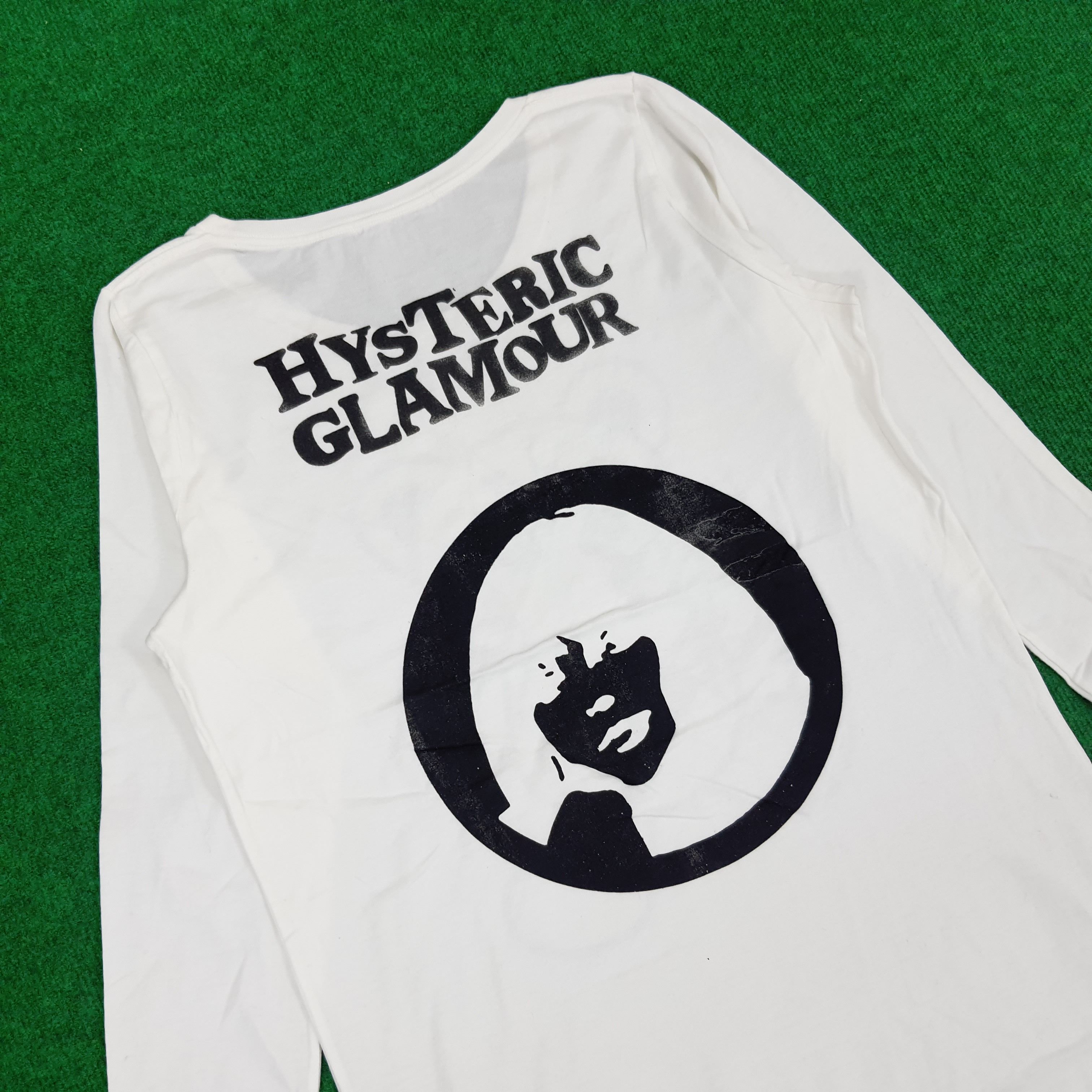 Hysteric Glamour × Japanese Brand × Vintage Vintage Hysteric Glamour Long Sleeve T-shirt C123N11 Size S / US 4 / IT 40 - 2 Thumbnail