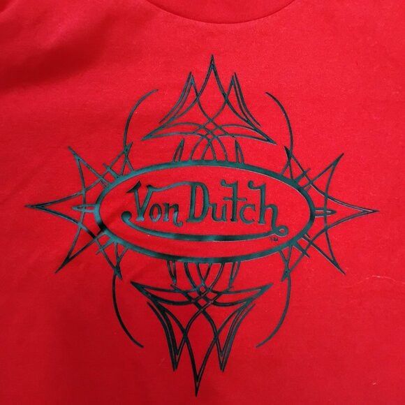 Von Dutch Vintage Y2K Von Dutch Logo T-Shirt Size XS / US 0-2 / IT 36-38 - 1 Thumbnail