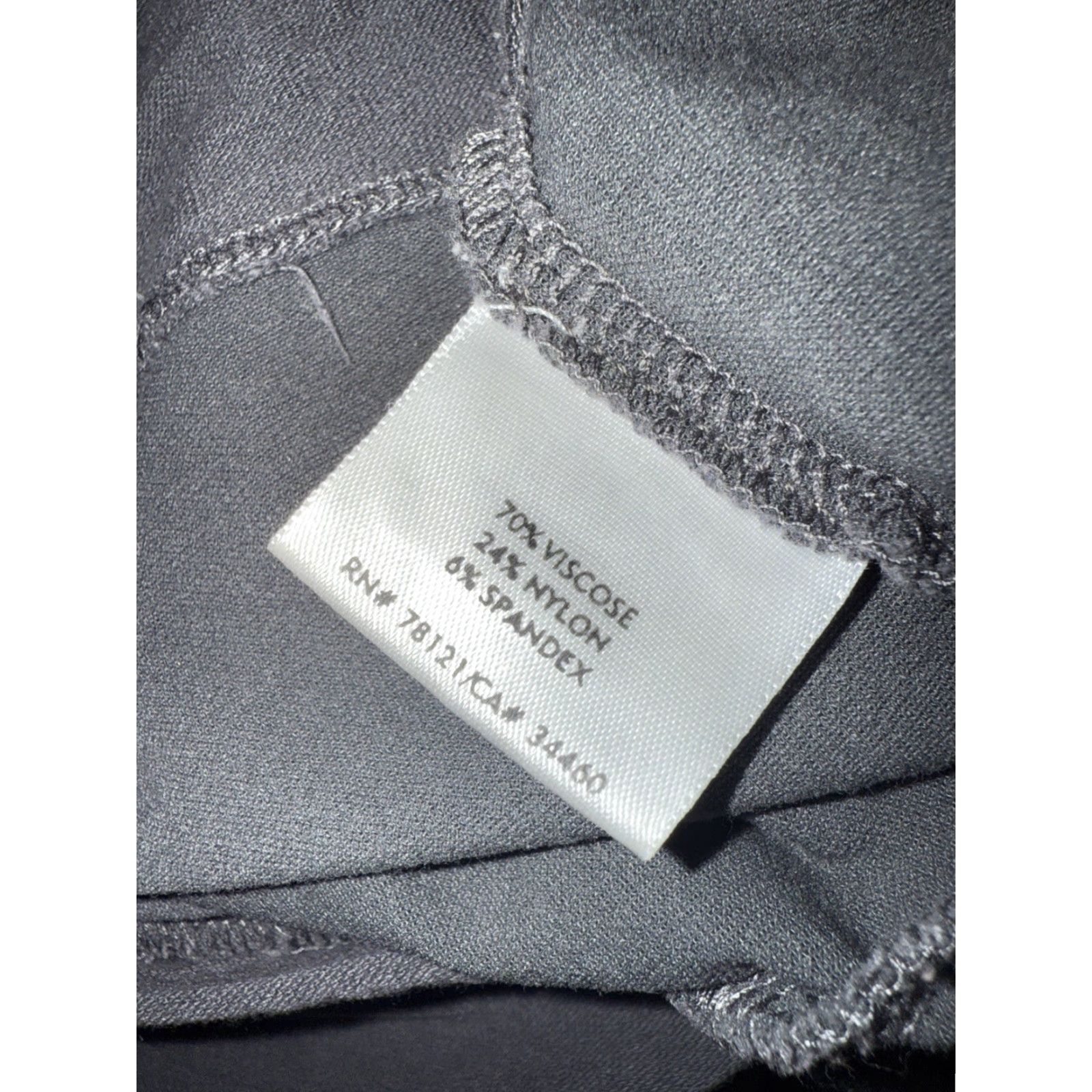 Eileen Fisher EILEEN FISHER Pants Women L Gray Casual Stretch Ankle Regular Womens Size 36" / US 14 / IT 50 - 6 Thumbnail