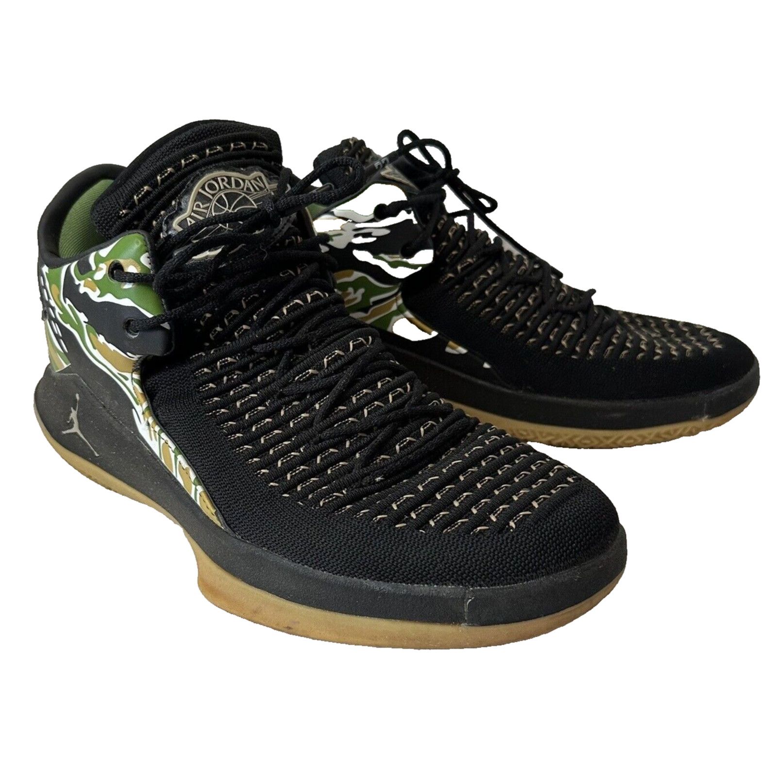image of Nike Air Jordan Xxxii Ah-3347-021 Sz11 Sneakers in Black, Men's