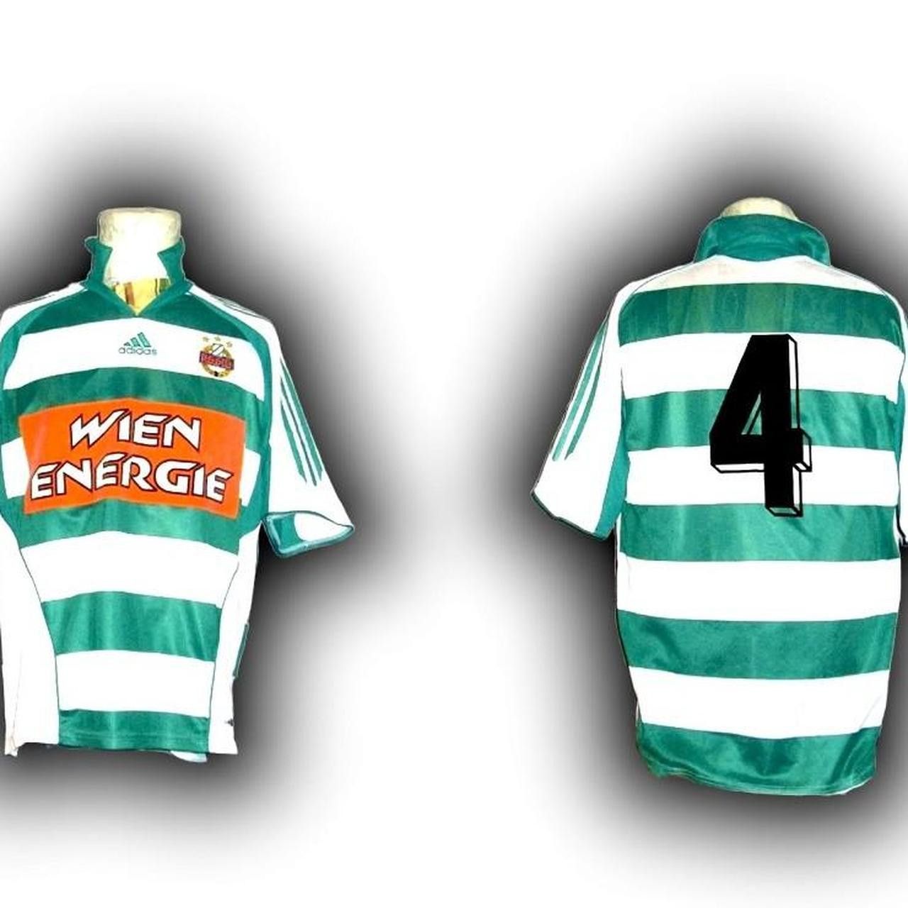 Adidas Rapid Vienna Austria 2005 2006 2007 Home Shirt Jersey Size US M / EU 48-50 / 2 - 2 Thumbnail