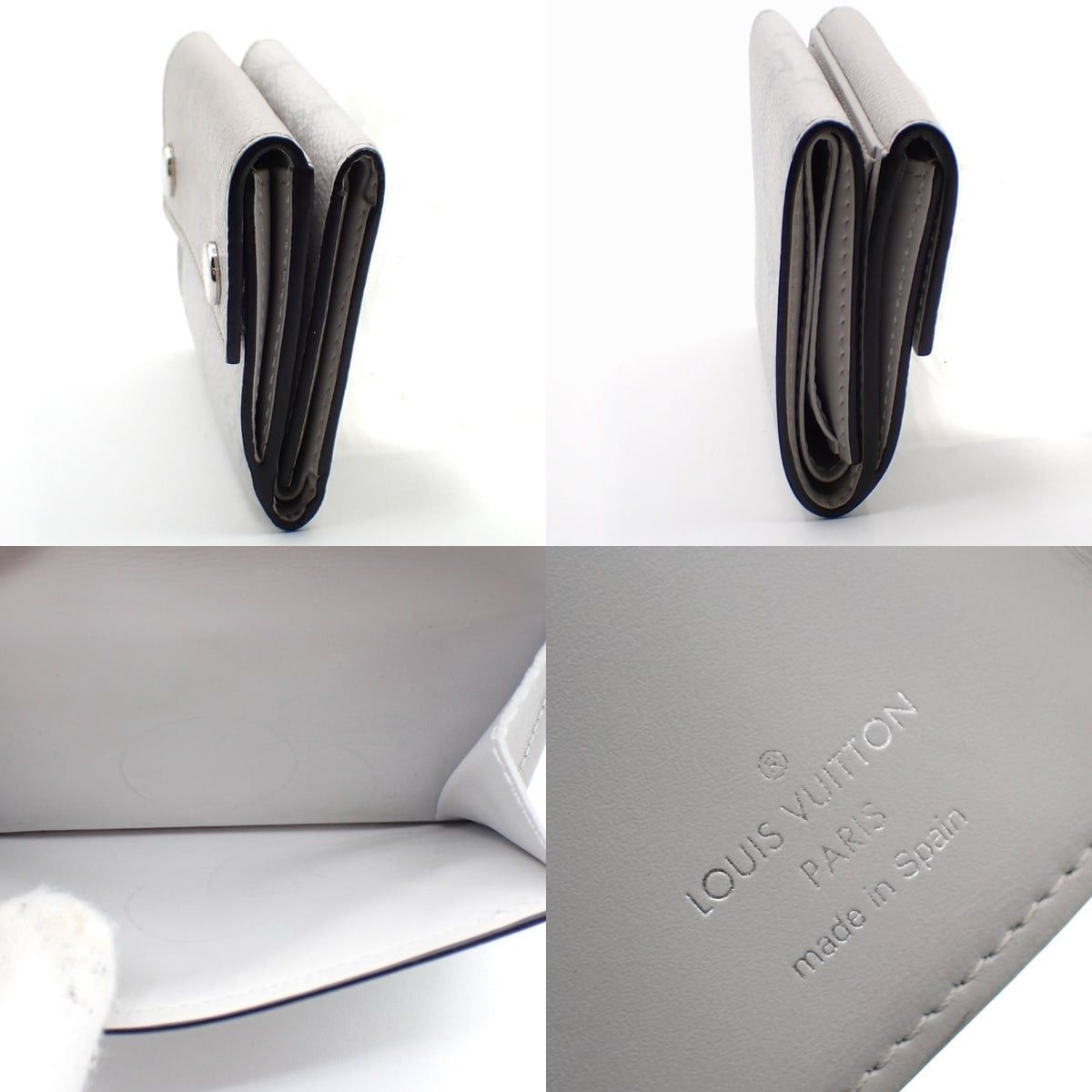 Louis Vuitton Louis Vuitton Monogram Taigarama Discovery Wallet White Size ONE SIZE - 3 Thumbnail