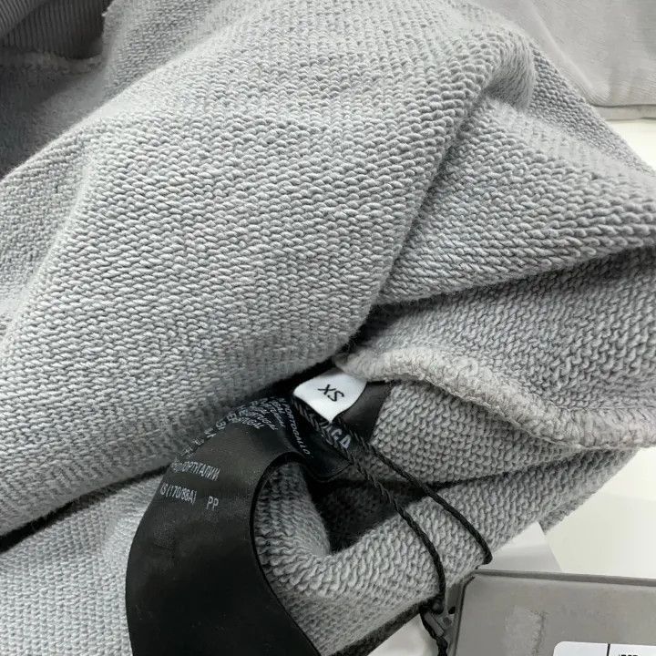 Balenciaga Balenciaga Balenciaga Gray Oversized Hoodie for Unisex -25 Size US XS / EU 42 / 0 - 1 Thumbnail