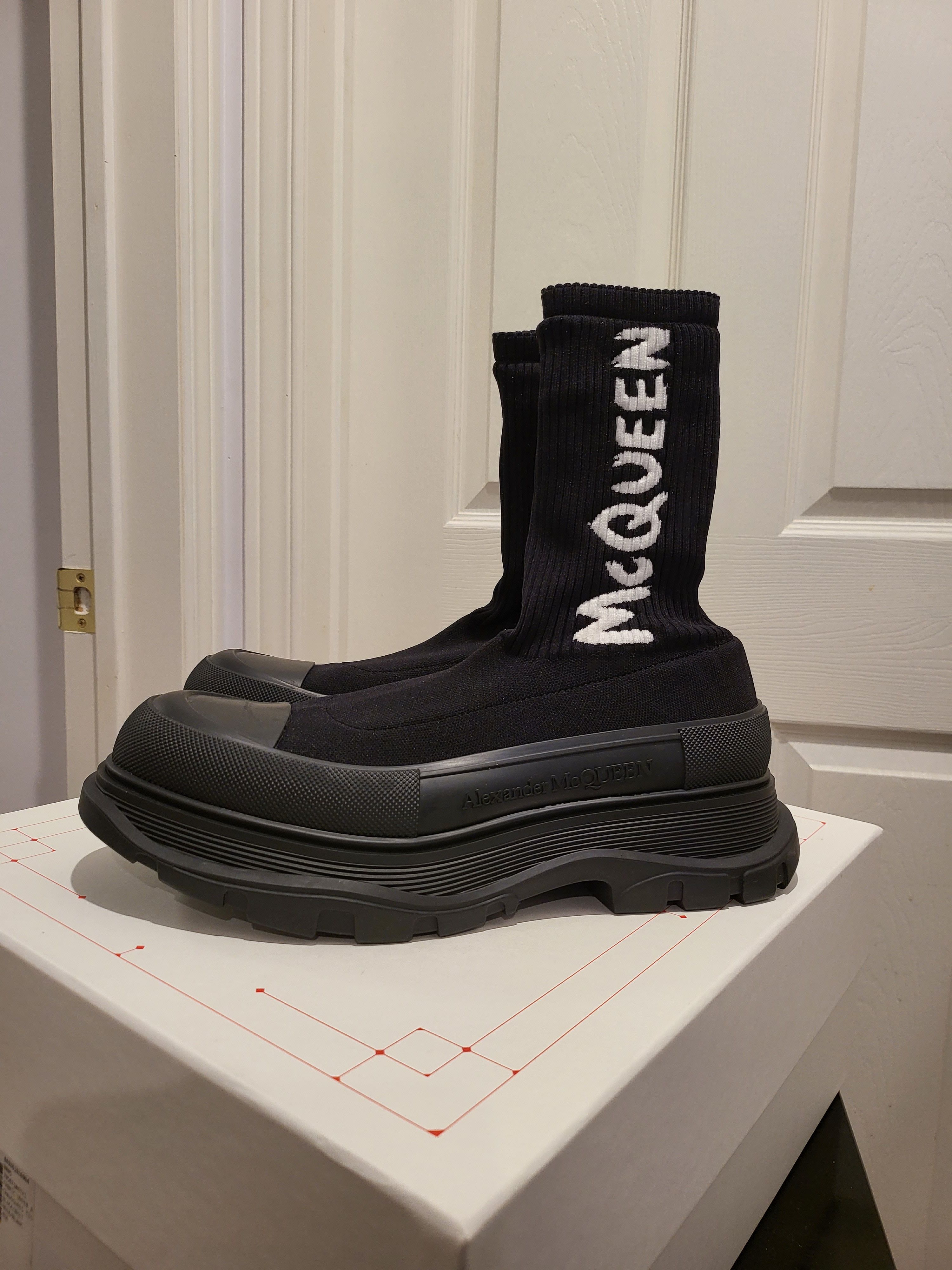 Alexander McQueen Graffiti Sock Boot Size US 10 / EU 43 - 4 Thumbnail