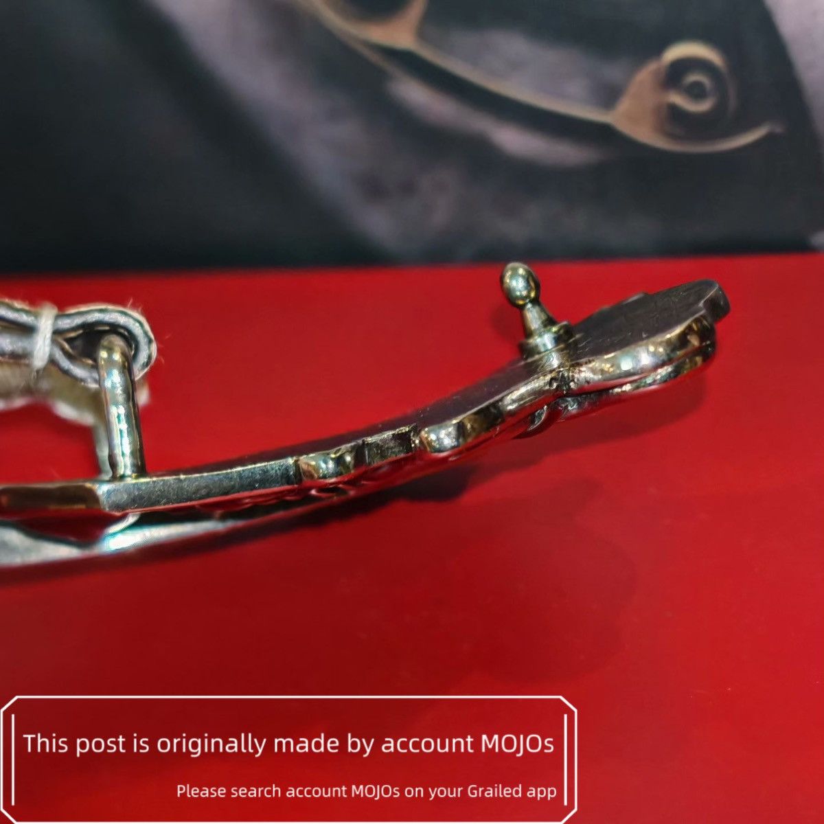Gucci Sz 85 Gucci Vintage Anchor Logo Buckle Belt mojos5141 Size ONE SIZE - 9 Thumbnail