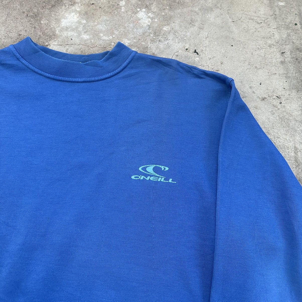 Billabong × O'Neill × Quiksilver Oneill Surfing Vintage USA Faded Sweatshirt Size US S / EU 44-46 / 1 - 7 Thumbnail