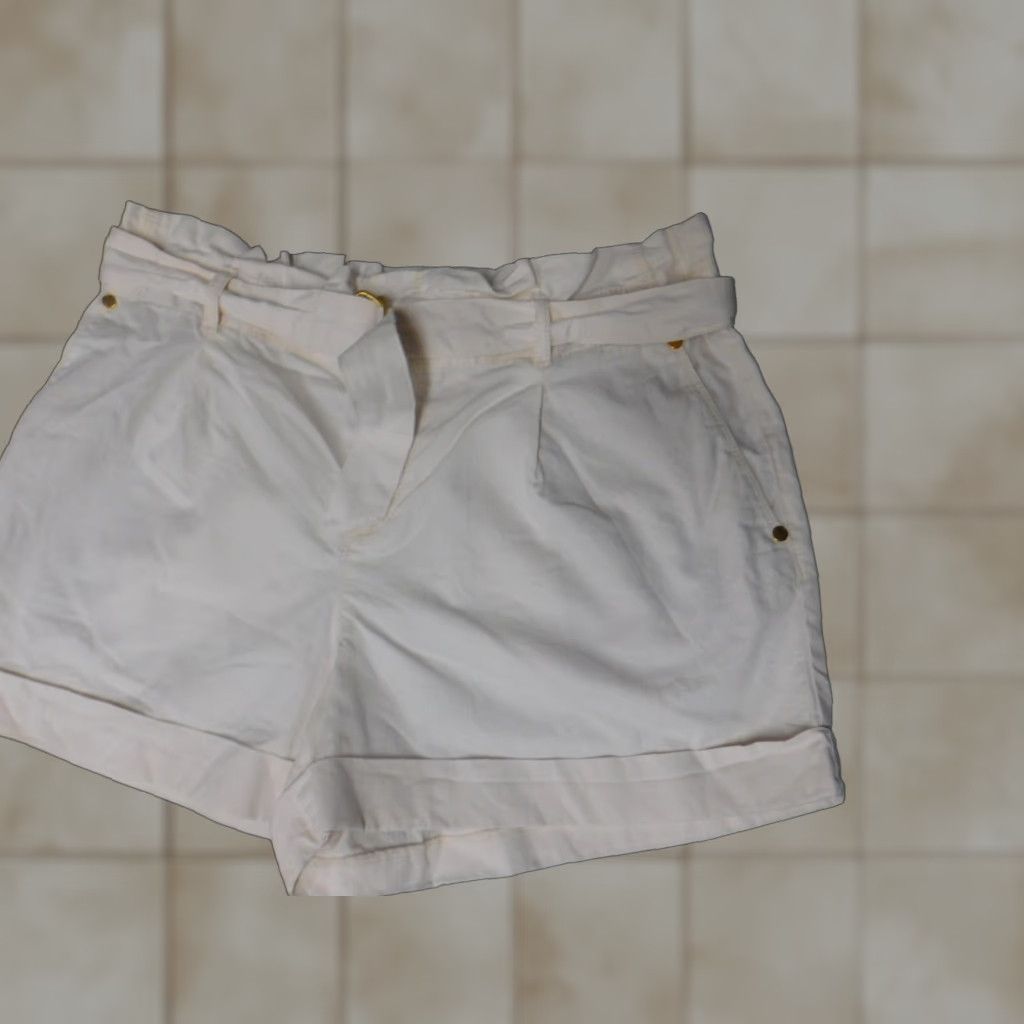 Loft LoFt Womens Shorts 8 Beige Chino Straight Casual Size 26" / US 2 / IT 38 - 1 Thumbnail