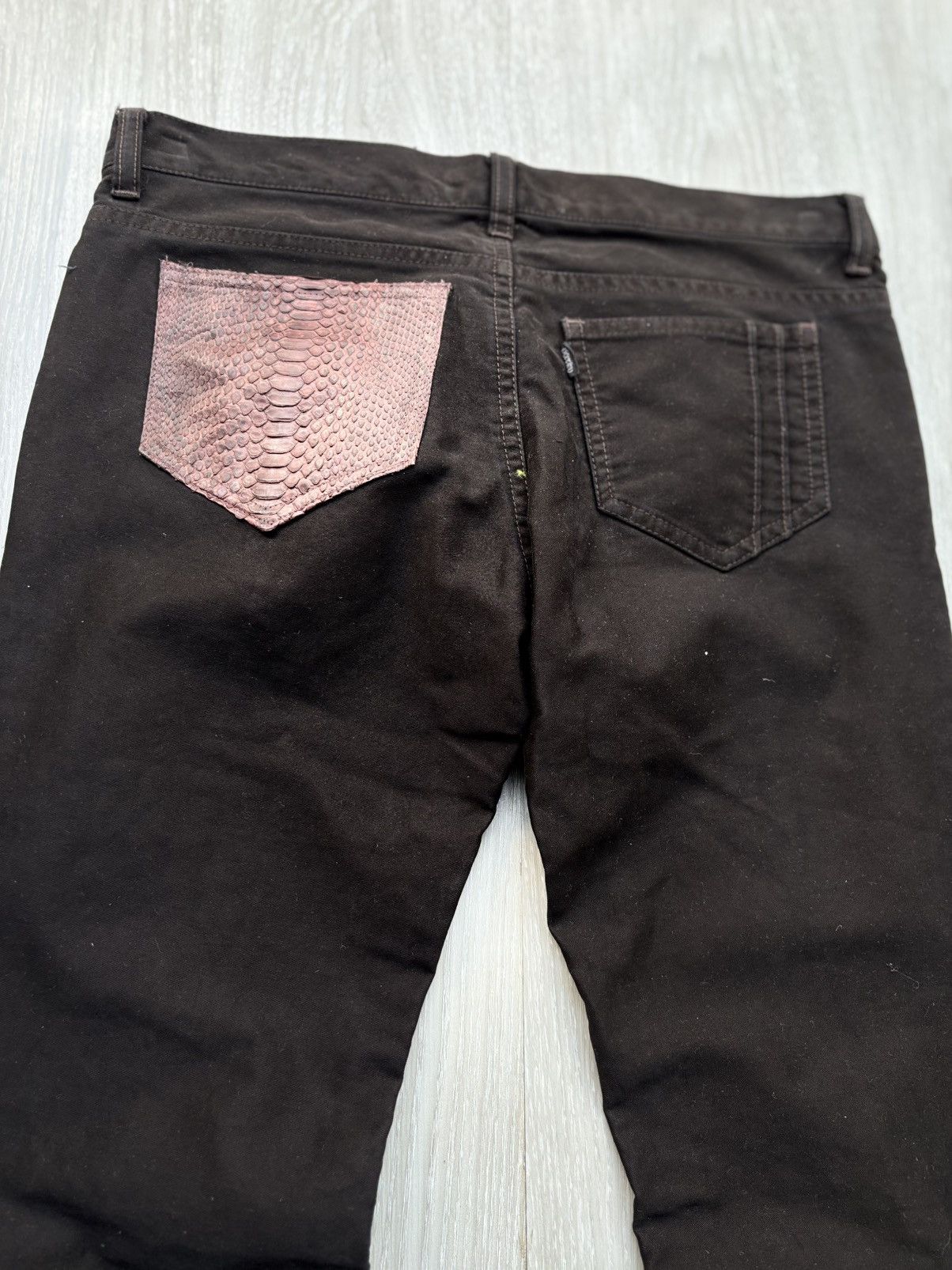 Japanese Brand BATSU lace up flare pants Size US 27 - 3 Thumbnail
