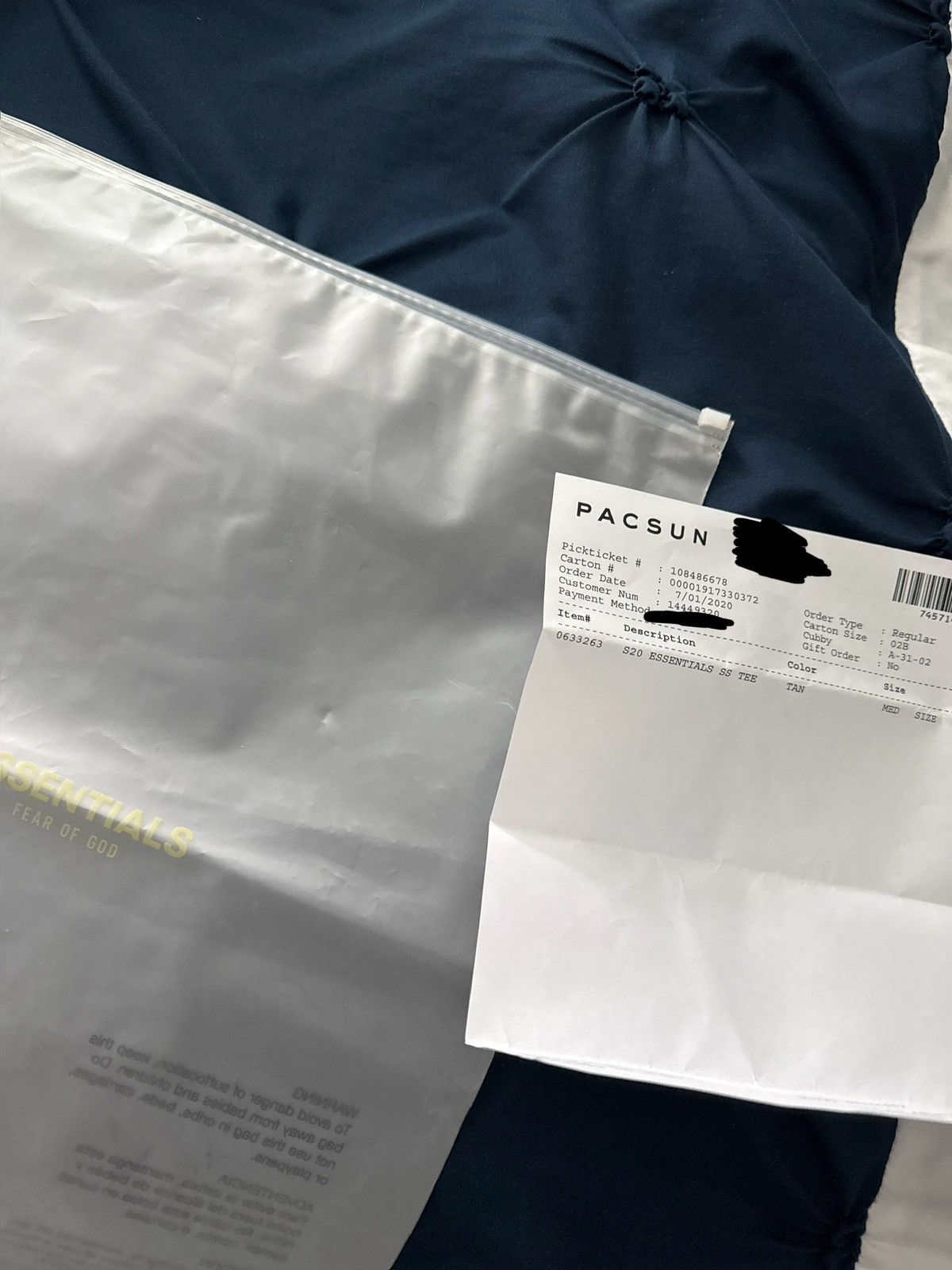 Essentials × Fear of God Essentials Fear of God SS ‘20 Tan T shirt Size US M / EU 48-50 / 2 - 6 Thumbnail