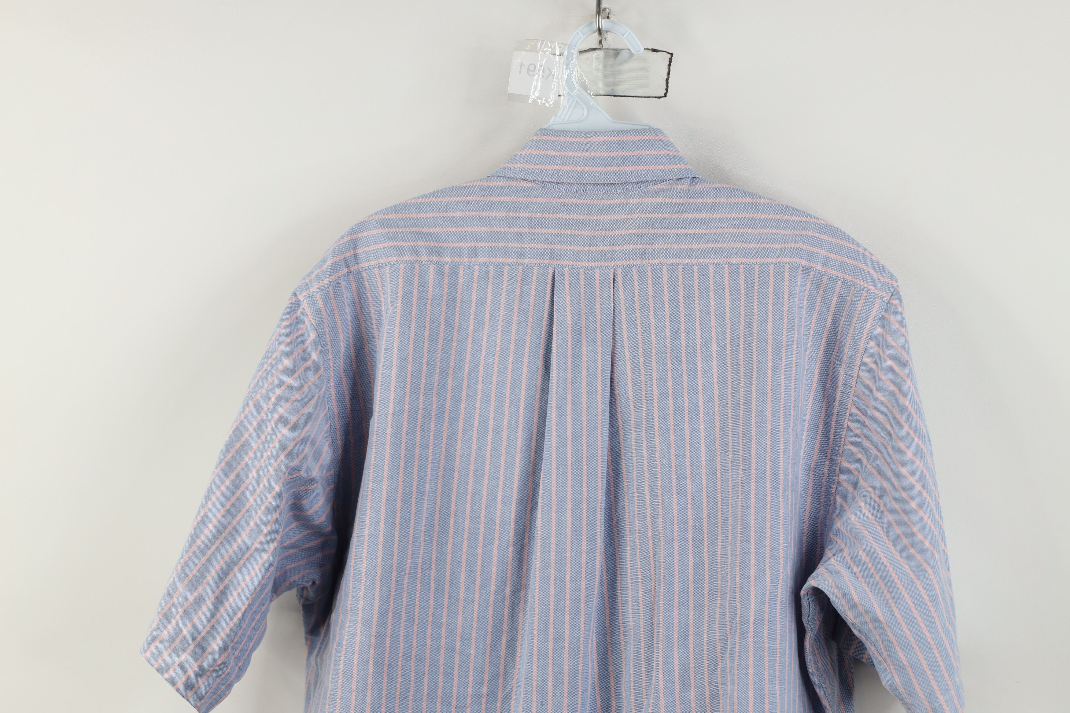 L.L. Bean Vintage 90s LL Bean Short Sleeve Button Down Shirt USA Size US L / EU 52-54 / 3 - 11 Thumbnail