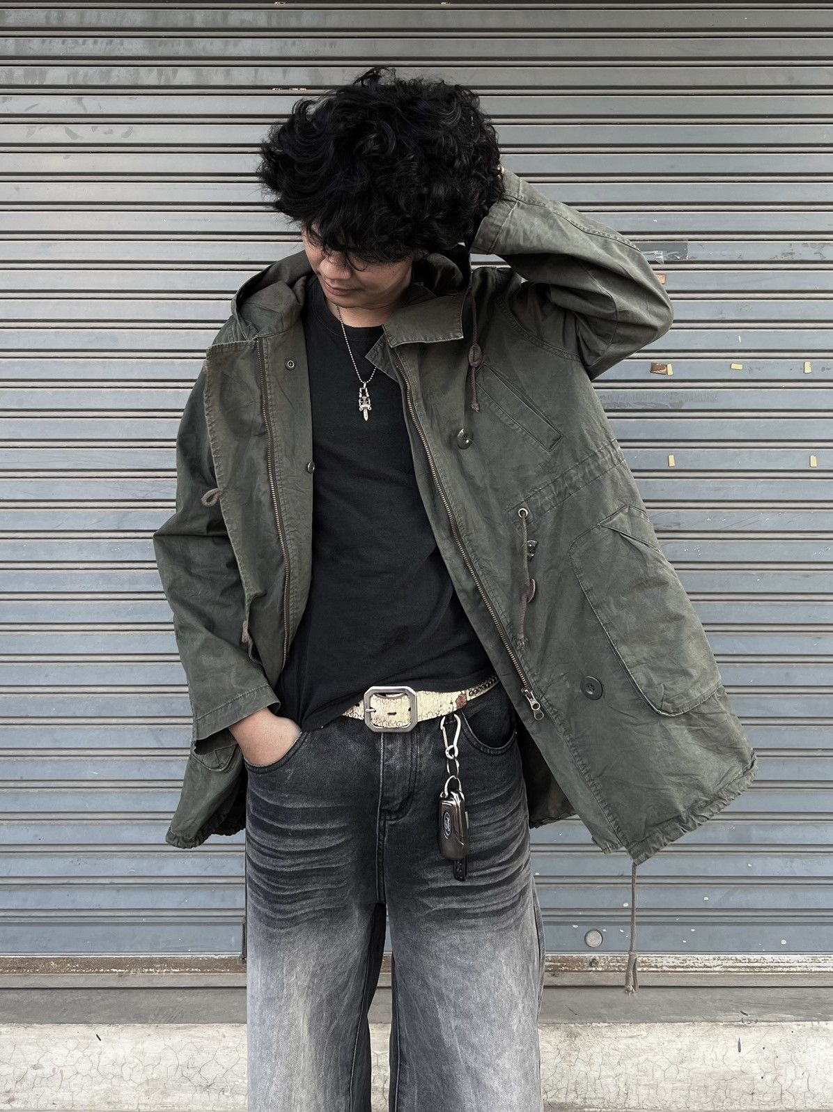 Vintage SOLD* Vintage As Know As Praka M54 Military Jacket Size US L / EU 52-54 / 3 - 4 Thumbnail