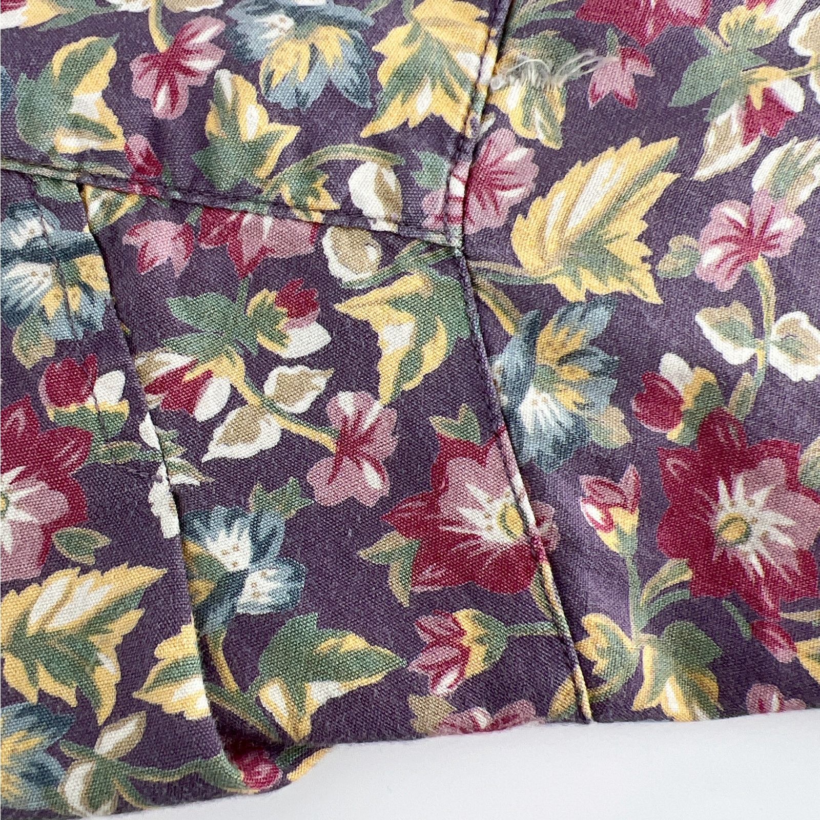 Vintage 80s Liz Sport floral print shirt 1980s vintage Size M / US 6-8 / IT 42-44 - 8 Thumbnail