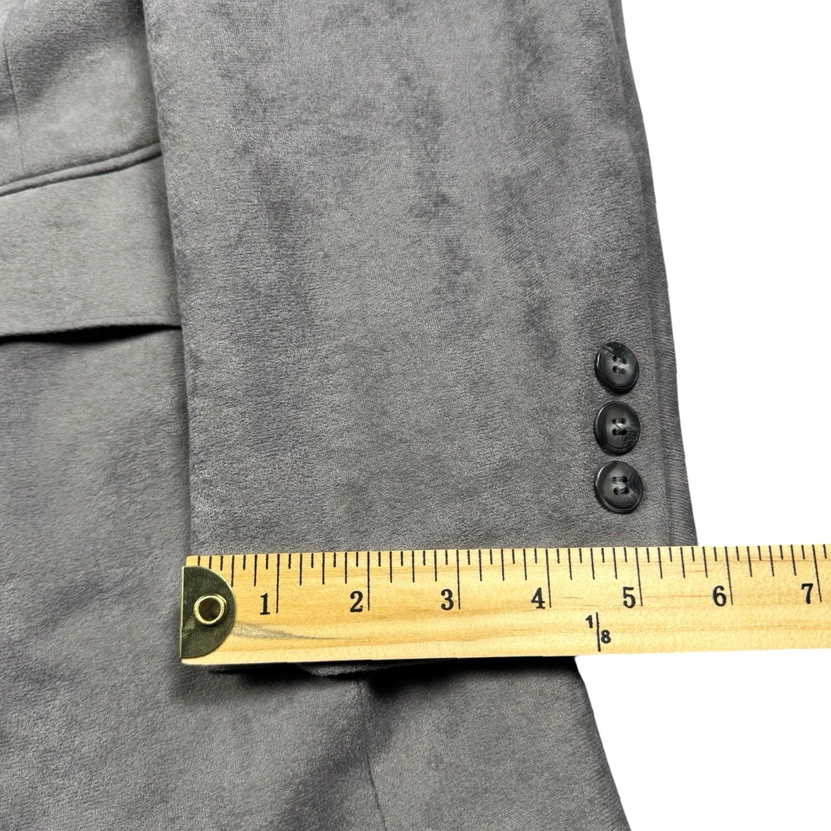 Vintage Pagano West Sport Coat Mens 42L Vintage USA Made Suede Blazer Western Cowboy Jacket Size 42R - 6 Thumbnail