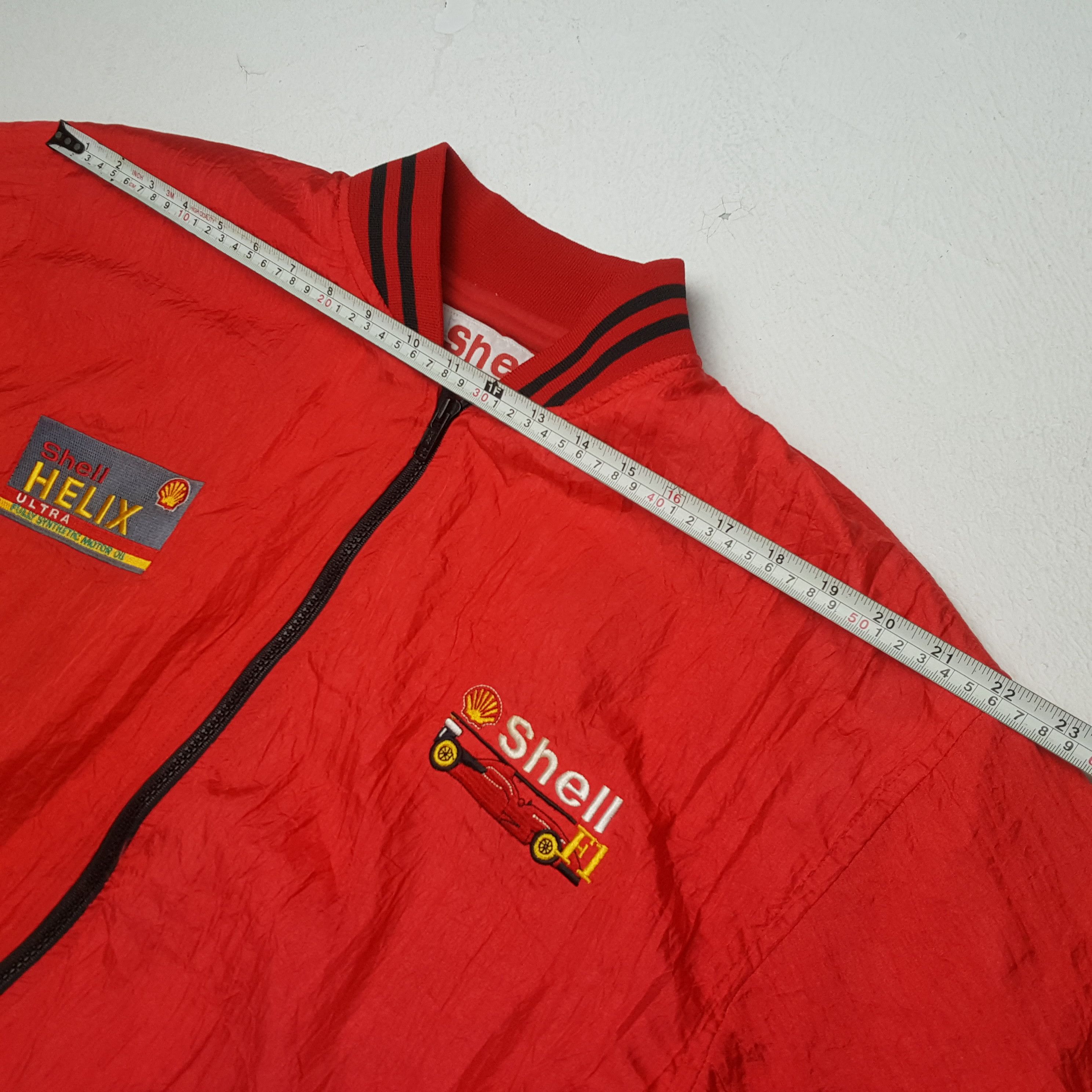 Ferrari × Vintage Vintage SHELL FORMULA 1 Ferrari Racing Team Jacket Size US L / EU 52-54 / 3 - 4 Thumbnail