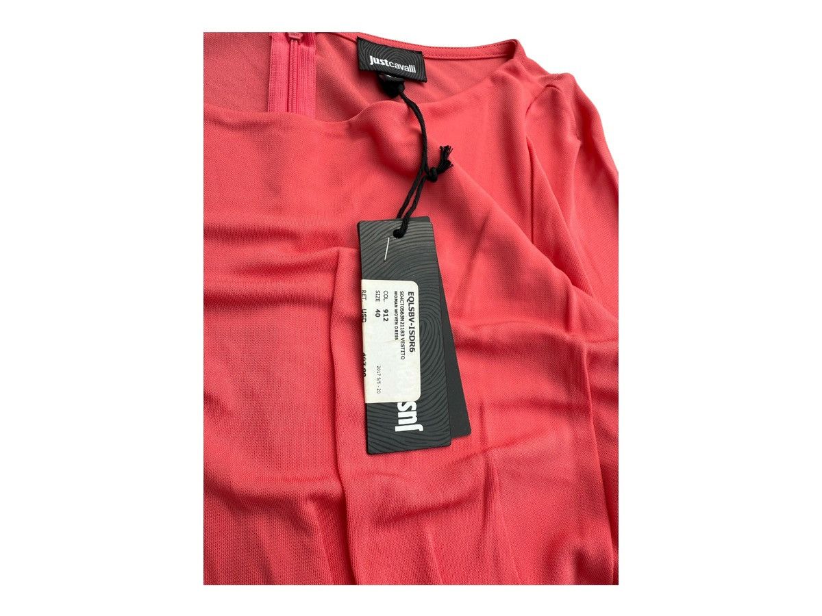 Just Cavalli Just Cavalli Peach Detailed Long Sleeve Sheath Dress Size XS / US 0-2 / IT 36-38 - 5 Thumbnail