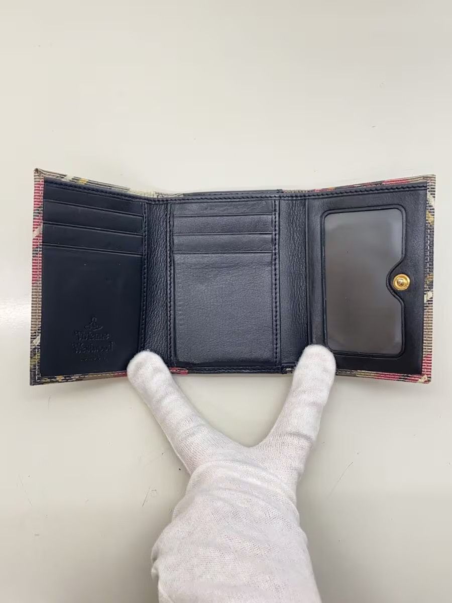 Vivienne Westwood Plaid Orb Leather Wallet Size ONE SIZE - 6 Thumbnail