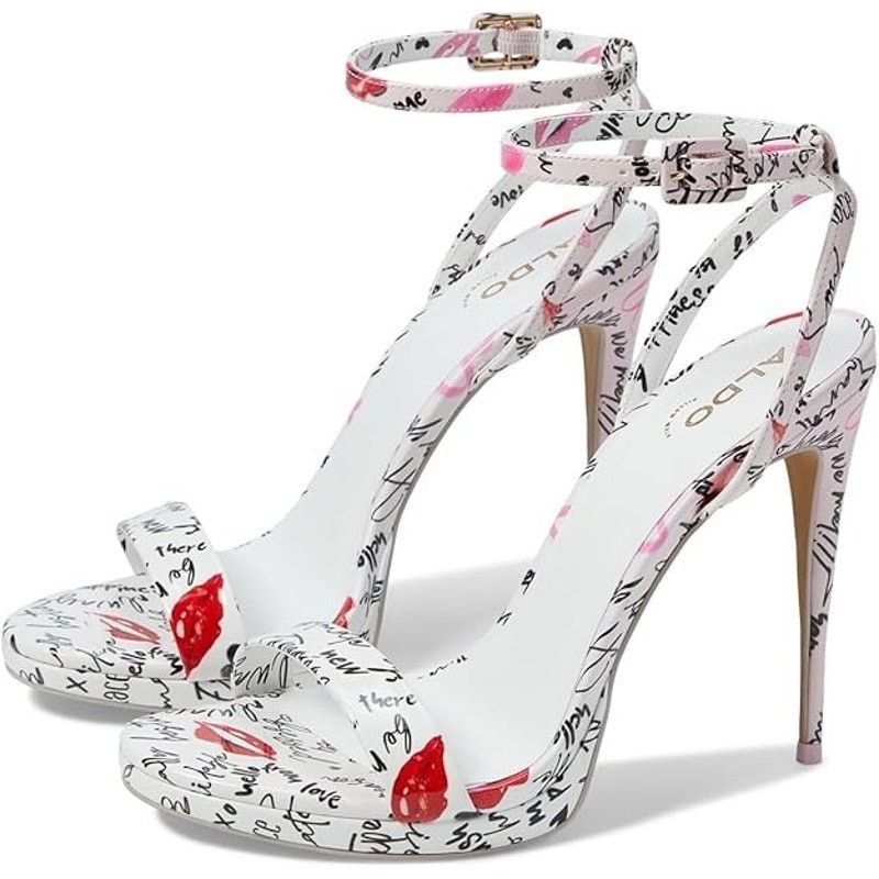 Aldo ALDO Kat Miscellaneous Faux Patent Leather Dress Sandals 8.5 Size US 8.5 / IT 38.5 - 1 Thumbnail