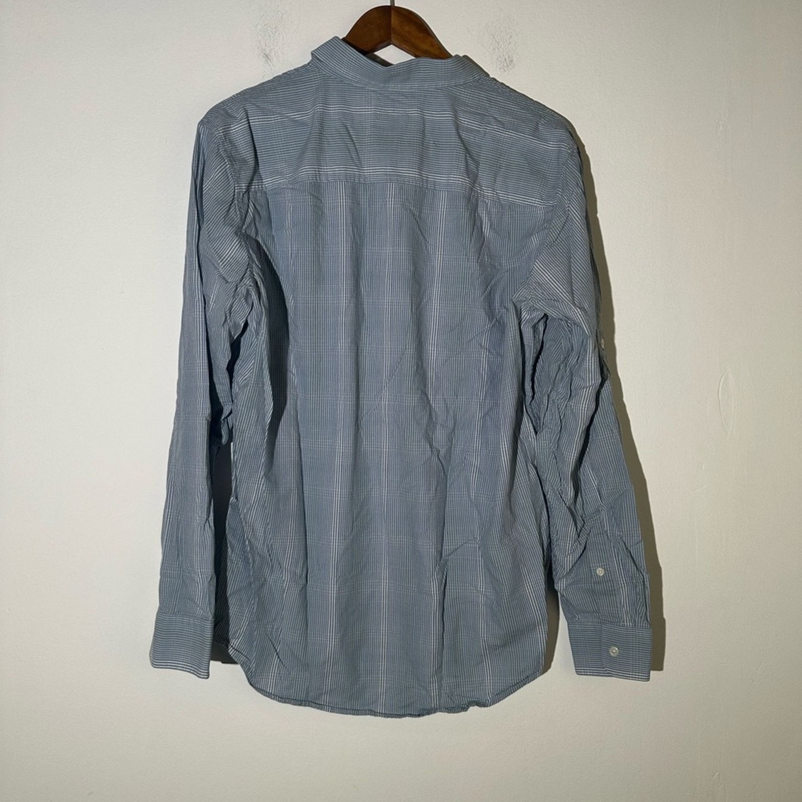 Michael Kors Michael Michael Kors Striped Button Front Shirt Size US L / EU 52-54 / 3 - 3 Thumbnail