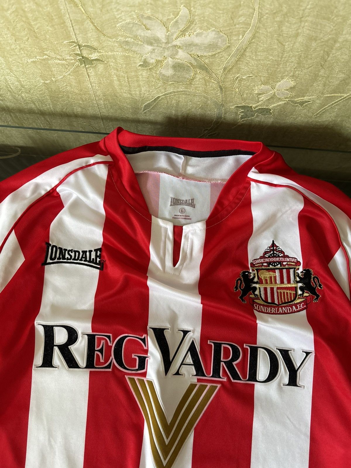 Lonsdale 🔥 Sunderland jersey 🔥 Size US L / EU 52-54 / 3 - 7 Thumbnail