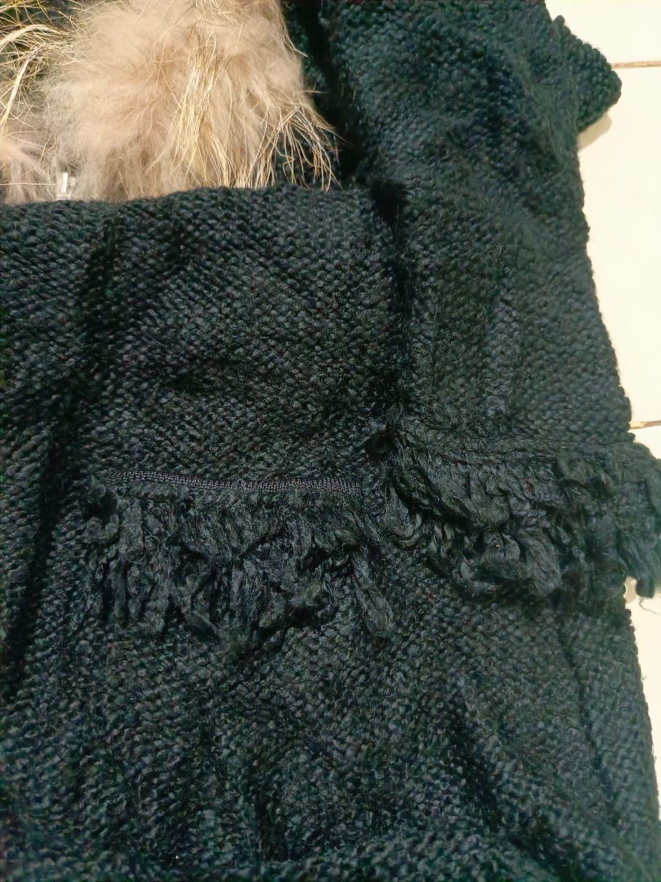 If Six Was Nine 2000's Japan Indian Fish Knit Fur Size L / US 10 / IT 46 - 4 Thumbnail