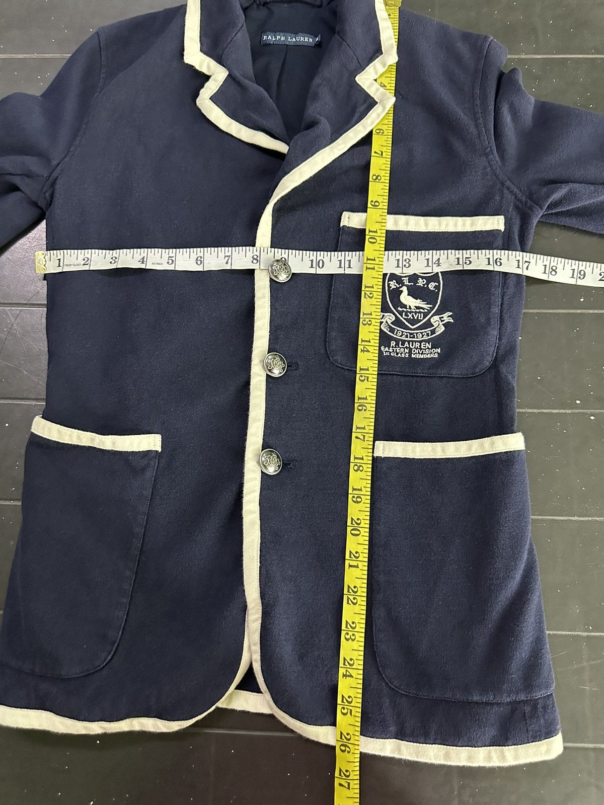 Polo Ralph Lauren × RRL Ralph Lauren × Ralph Lauren Vintage Ralph Lauren School Blazer Size US S / EU 44-46 / 1 - 11 Thumbnail
